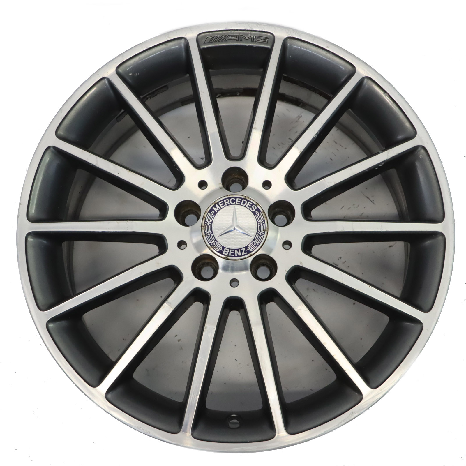 Mercedes W176 AMG Wheel Alloy Rim 18" 14 Spoke ET:52 7.5J A1764010200