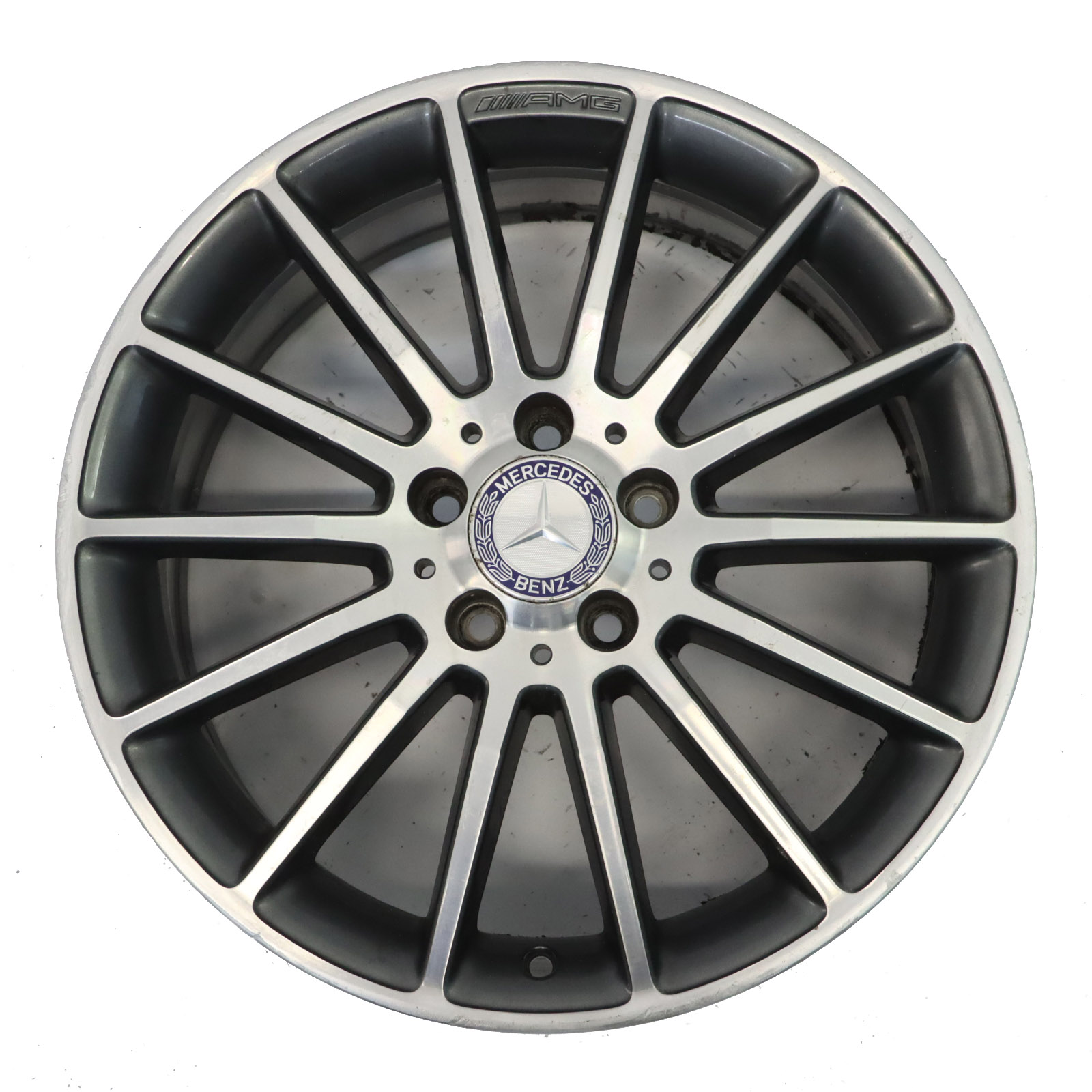 Mercedes W176 AMG Wheel Alloy Rim 18" 14 Spoke ET:52 7.5J A1764010200