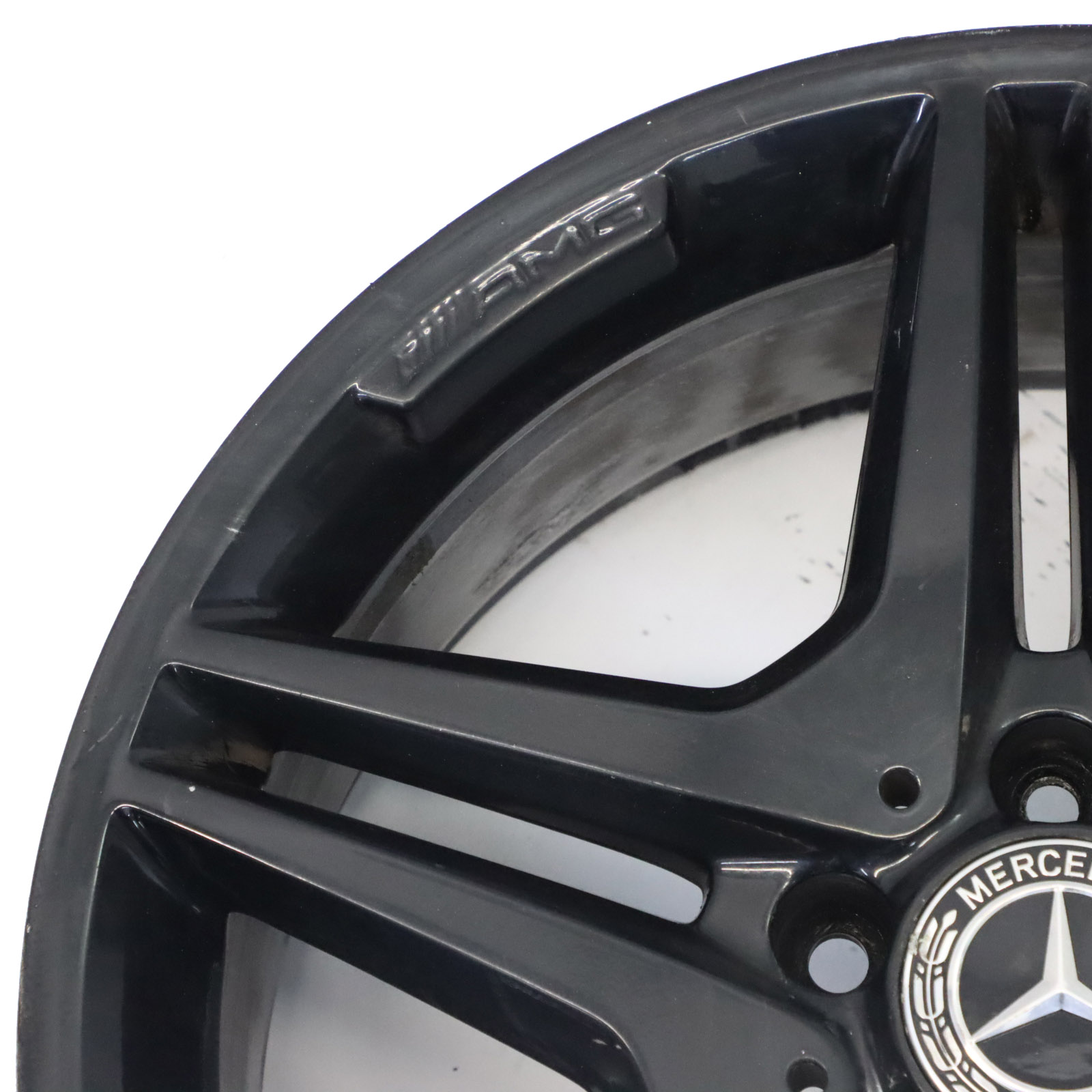 Mercedes W176 W246 AMG Wheel Alloy Rim 18" 5 Double Spoke ET:52 7.5J A1764010302