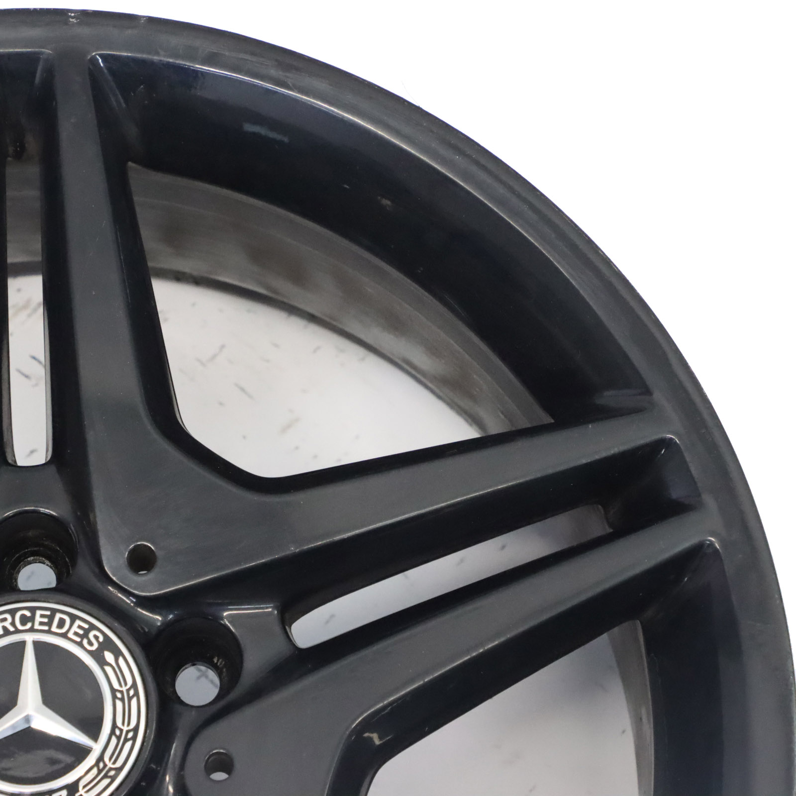 Mercedes W176 W246 AMG Wheel Alloy Rim 18" 5 Double Spoke ET:52 7.5J A1764010302