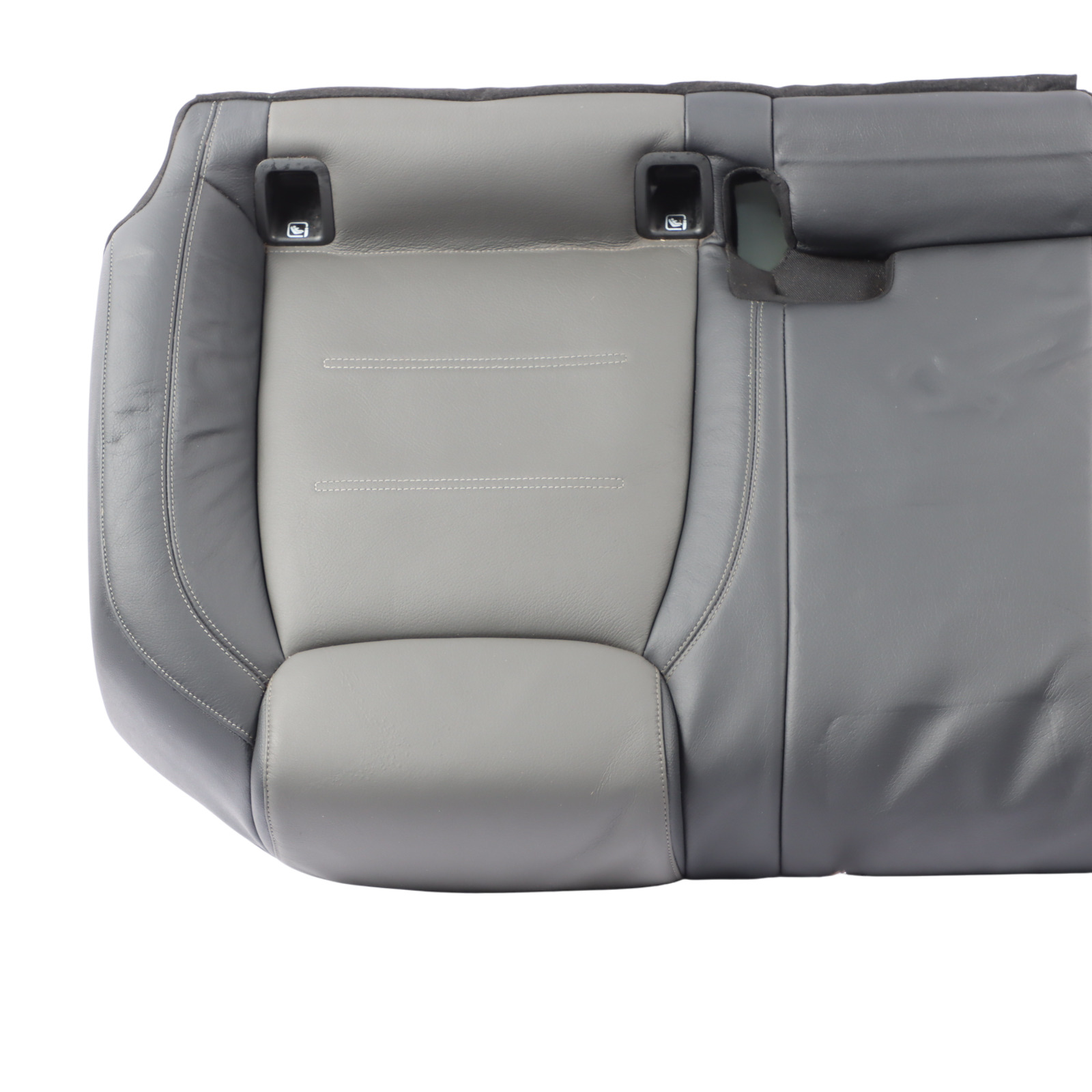 Mercedes W177 Rear Seat Bench Couch Covering Cover Leather Black Grey