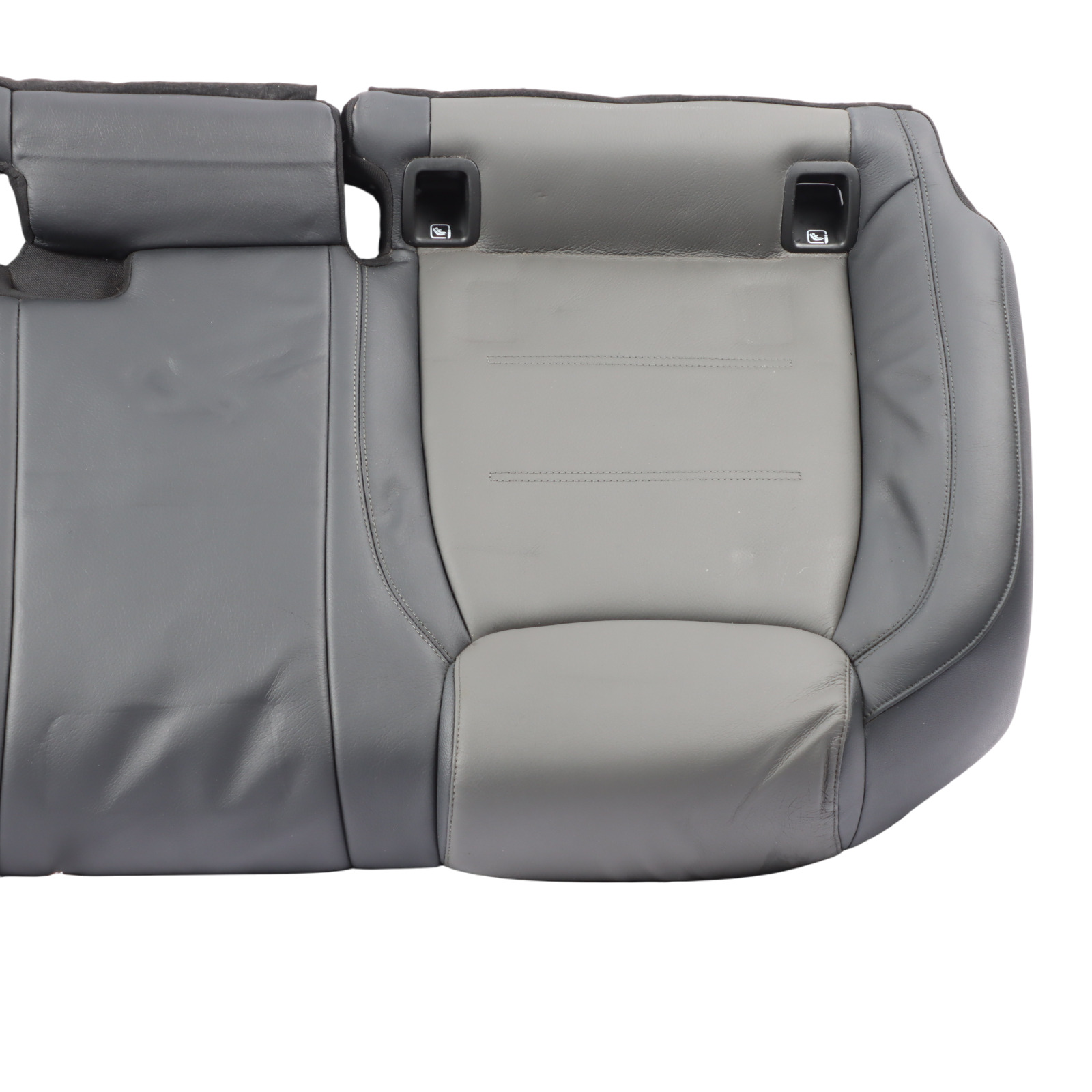 Mercedes W177 Rear Seat Bench Couch Covering Cover Leather Black Grey