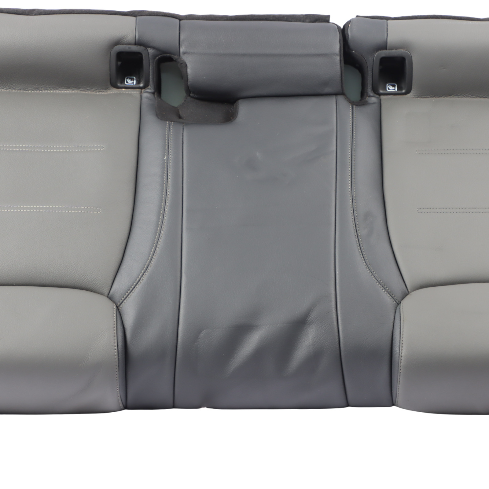 Mercedes W177 Rear Seat Bench Couch Covering Cover Leather Black Grey