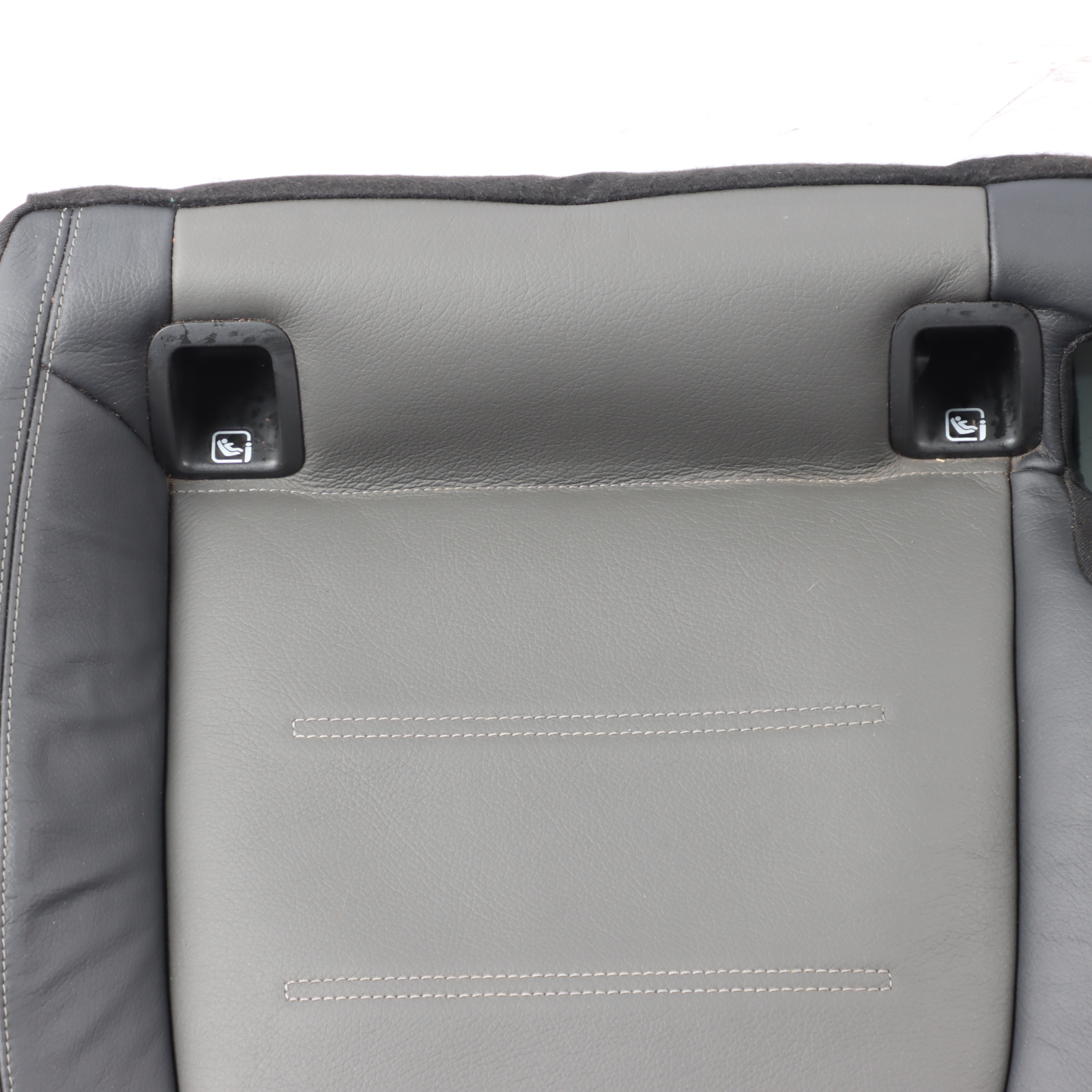 Mercedes W177 Rear Seat Bench Couch Covering Cover Leather Black Grey