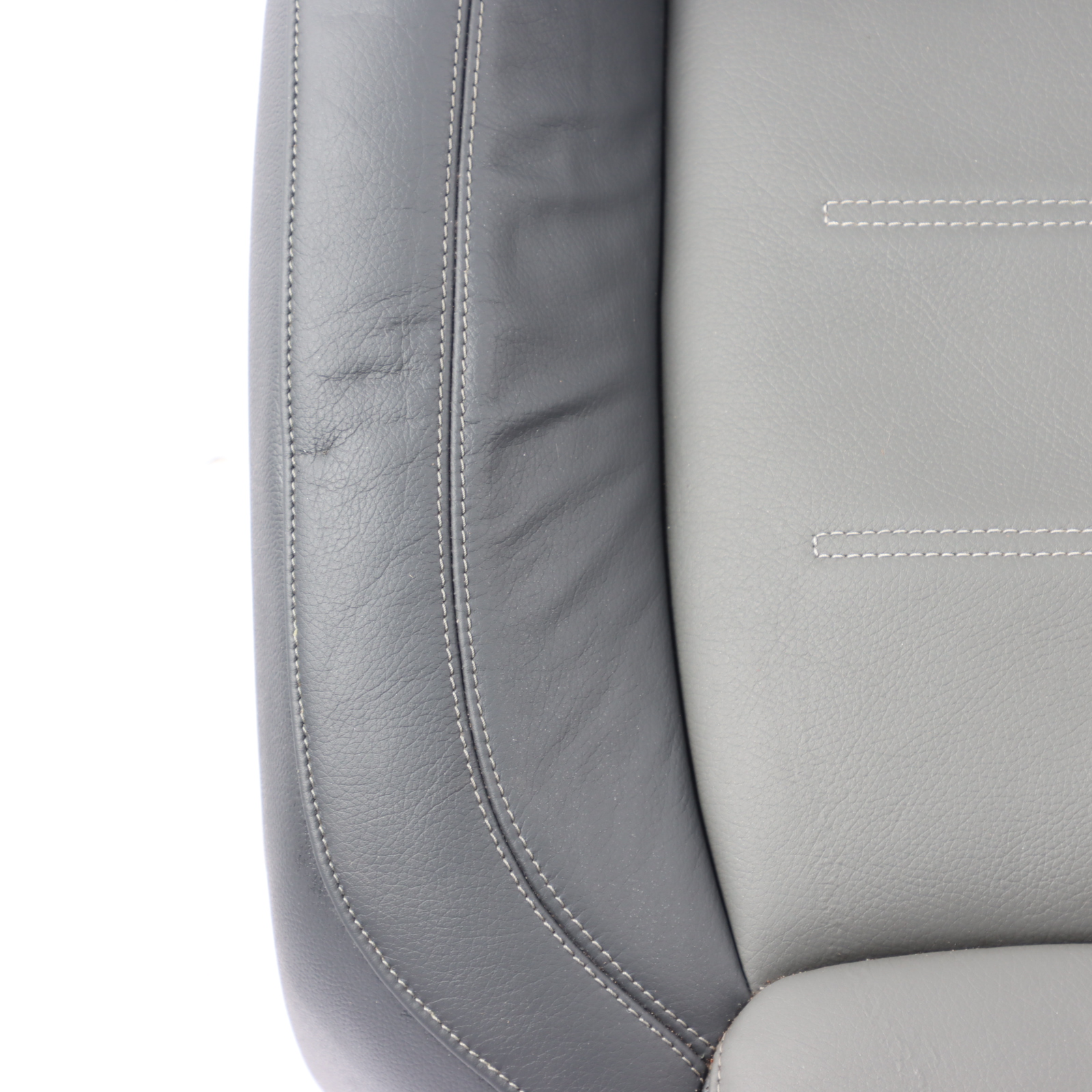 Mercedes W177 Rear Seat Bench Couch Covering Cover Leather Black Grey