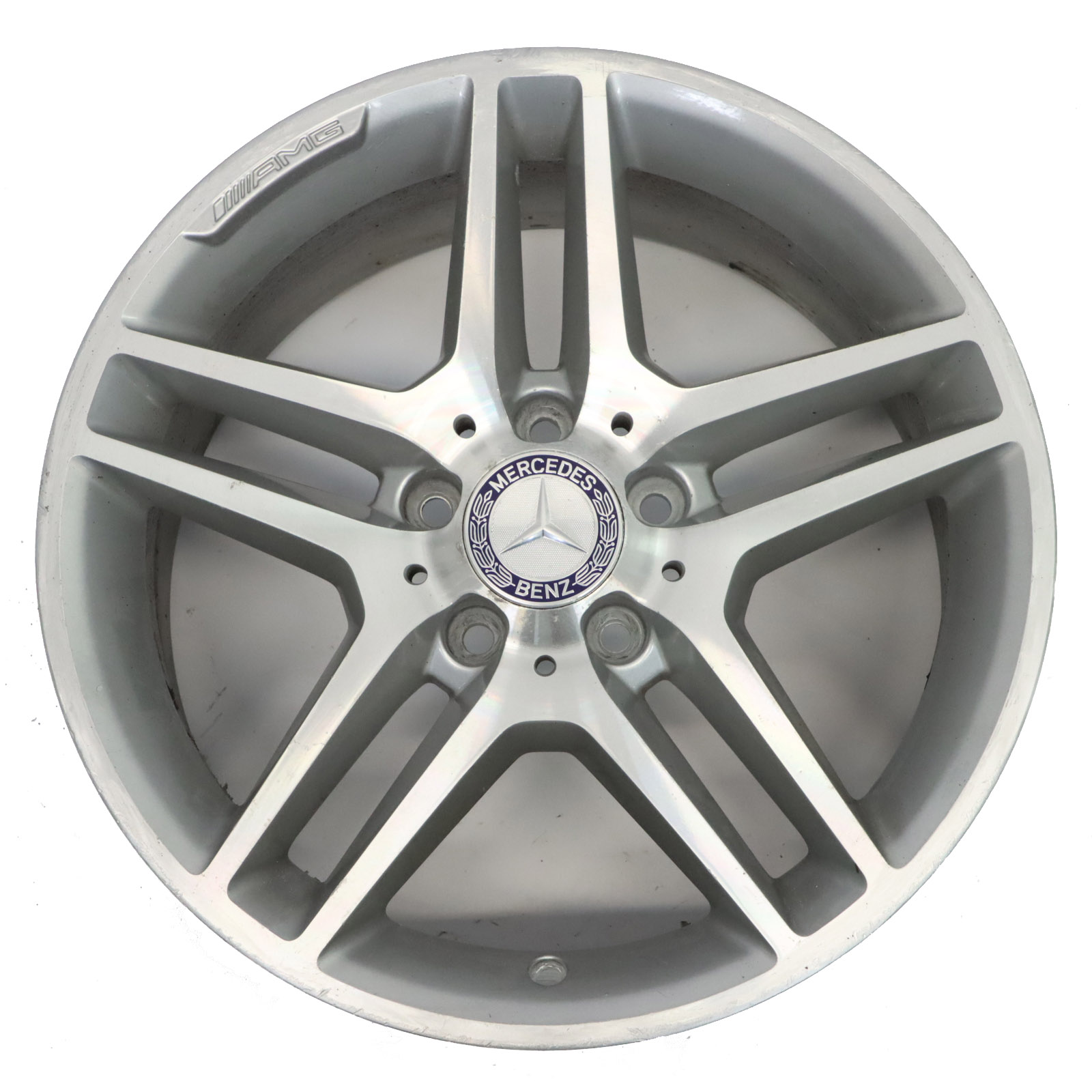 Mercedes W204 AMG Wheel Rim Alloy 5 Double Spoke 17" 7,5J ET:47 A2044012300