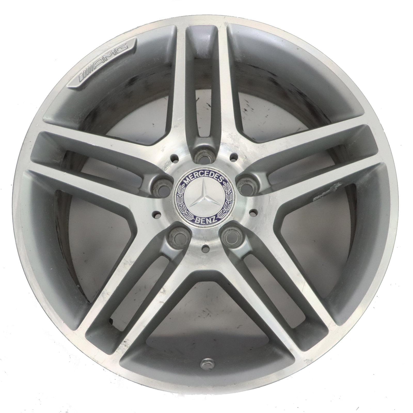 Mercedes W204 AMG Wheel Rim Alloy 5 Double Spoke 17" 8,5J ET:58 A2044012400