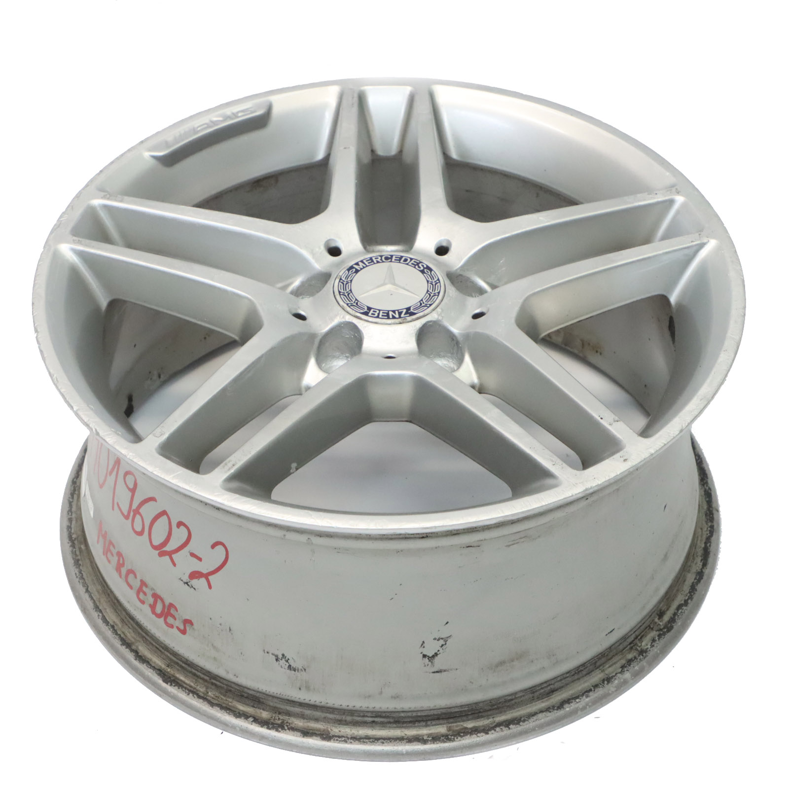 Mercedes W204 AMG Silver Alloy Wheel Rim 17" ET:47 7,5J A2044019602