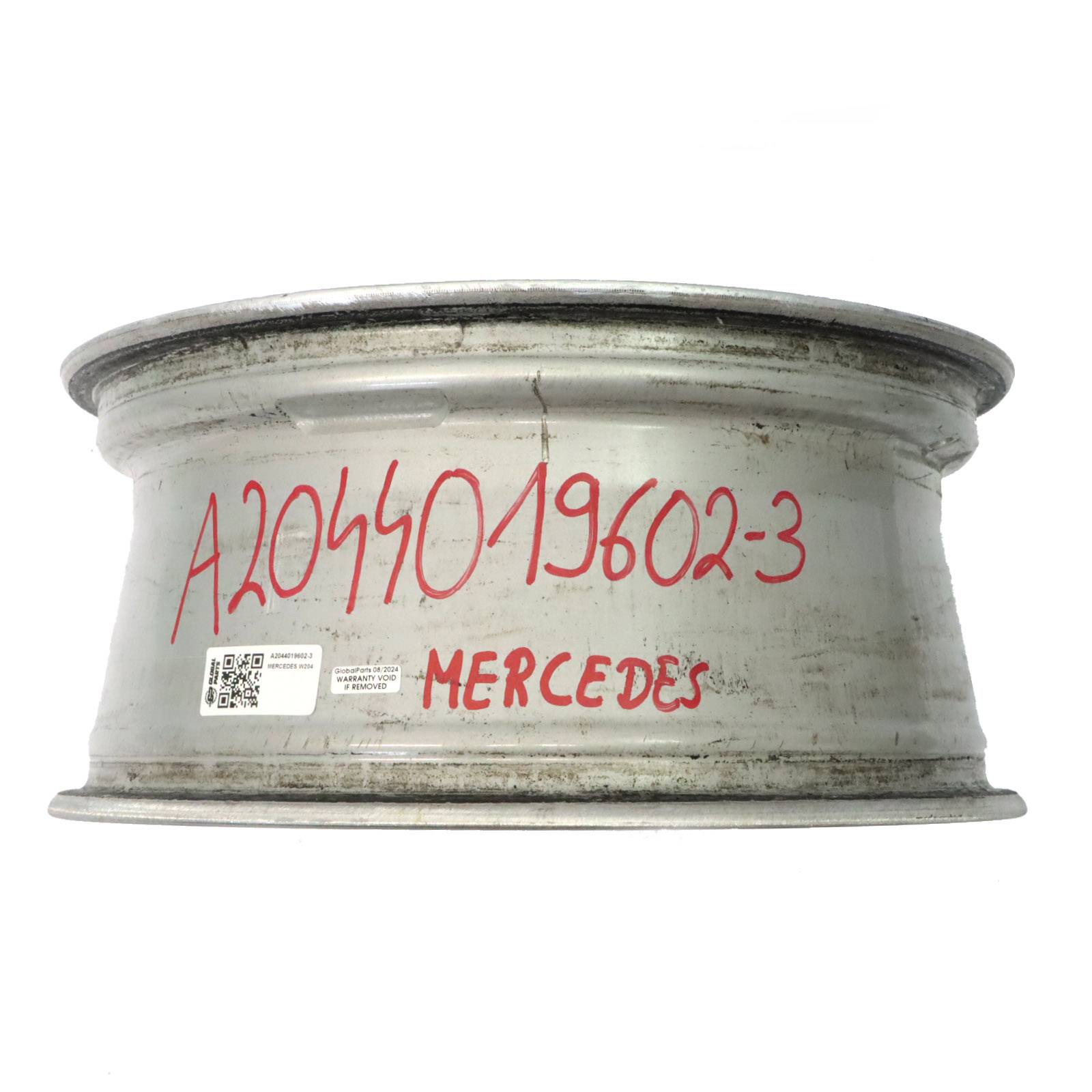 Mercedes W204 AMG Silver Alloy Wheel Rim 17" ET:47 7,5J A2044019602