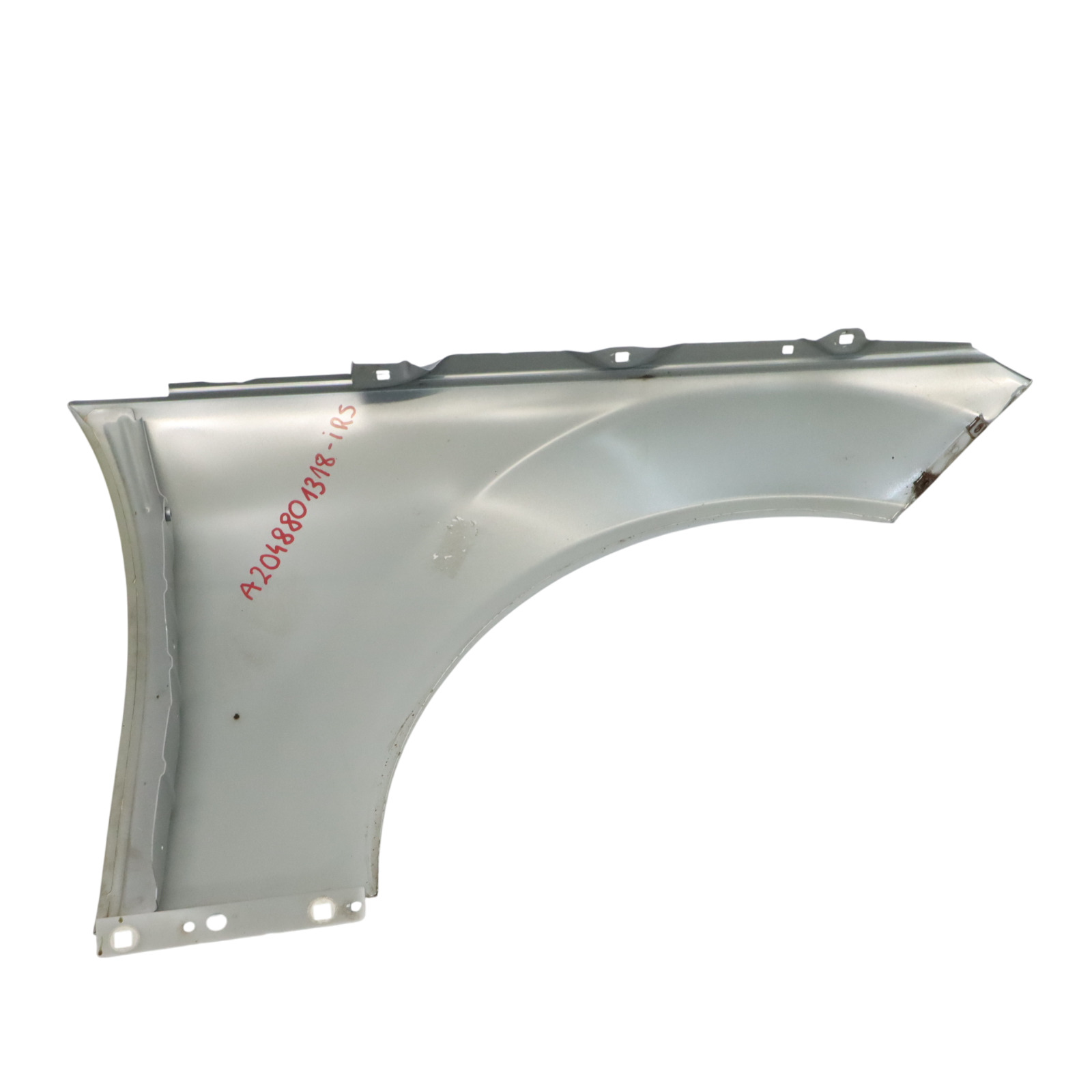 Mercedes W204 Side Wing Panel Front Left N/S Fender Iridium Silver Metallic 775