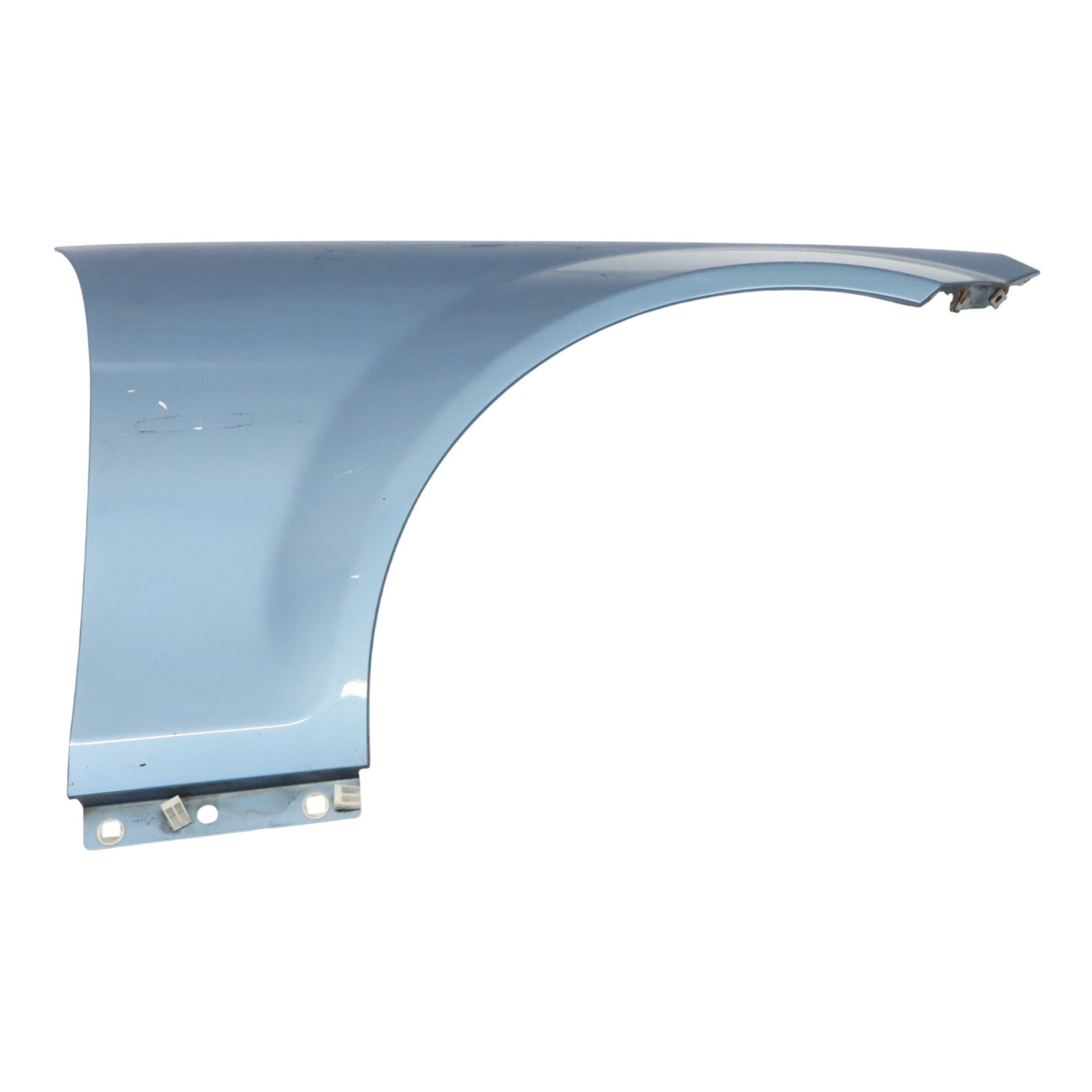 Mercedes W204 Front Right O/S Side Panel Wing Fender Indigolite Blue - 230