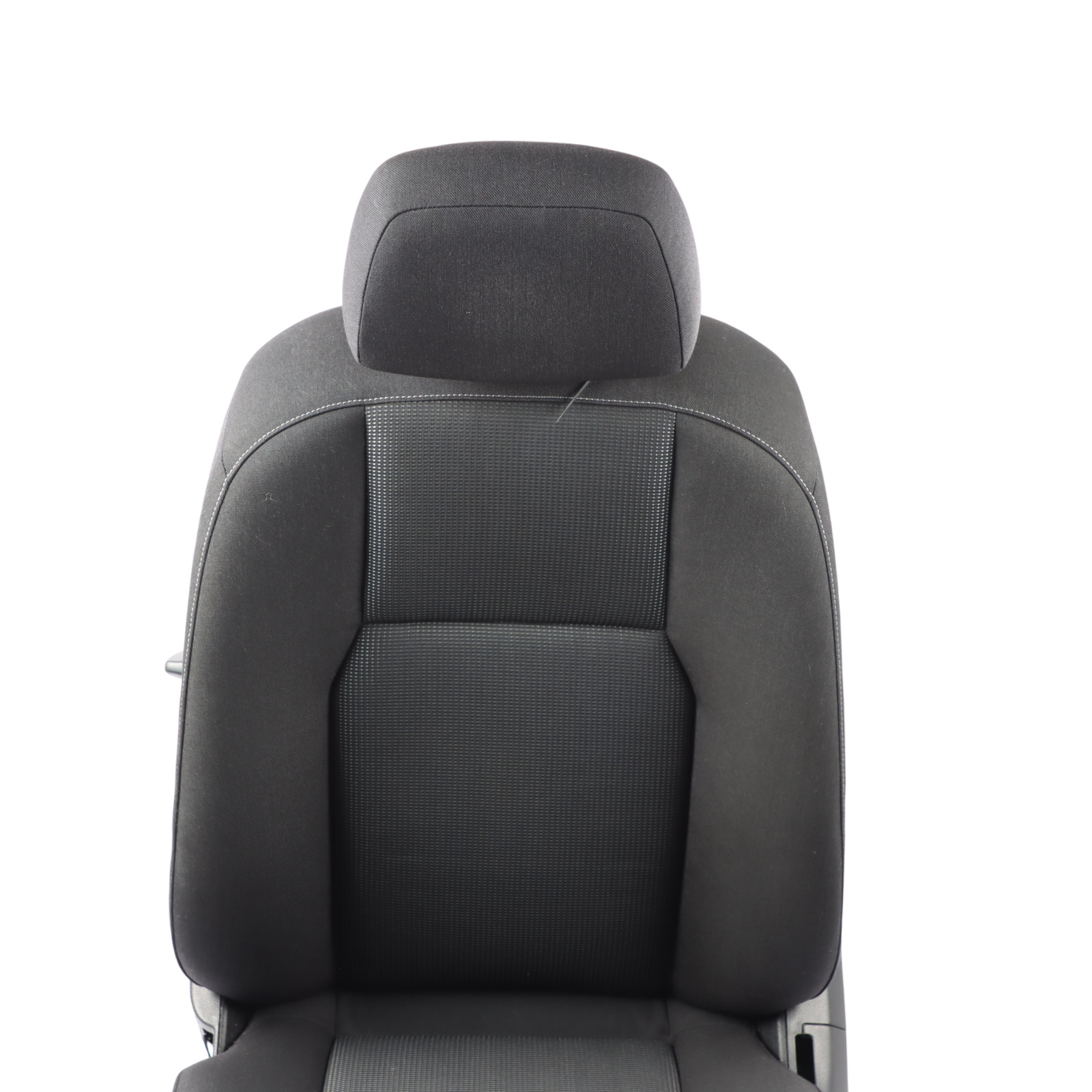 Front Seat Mercedes W204 Saloon Touring Fabric Aberdeen Cloth Black Left N/S