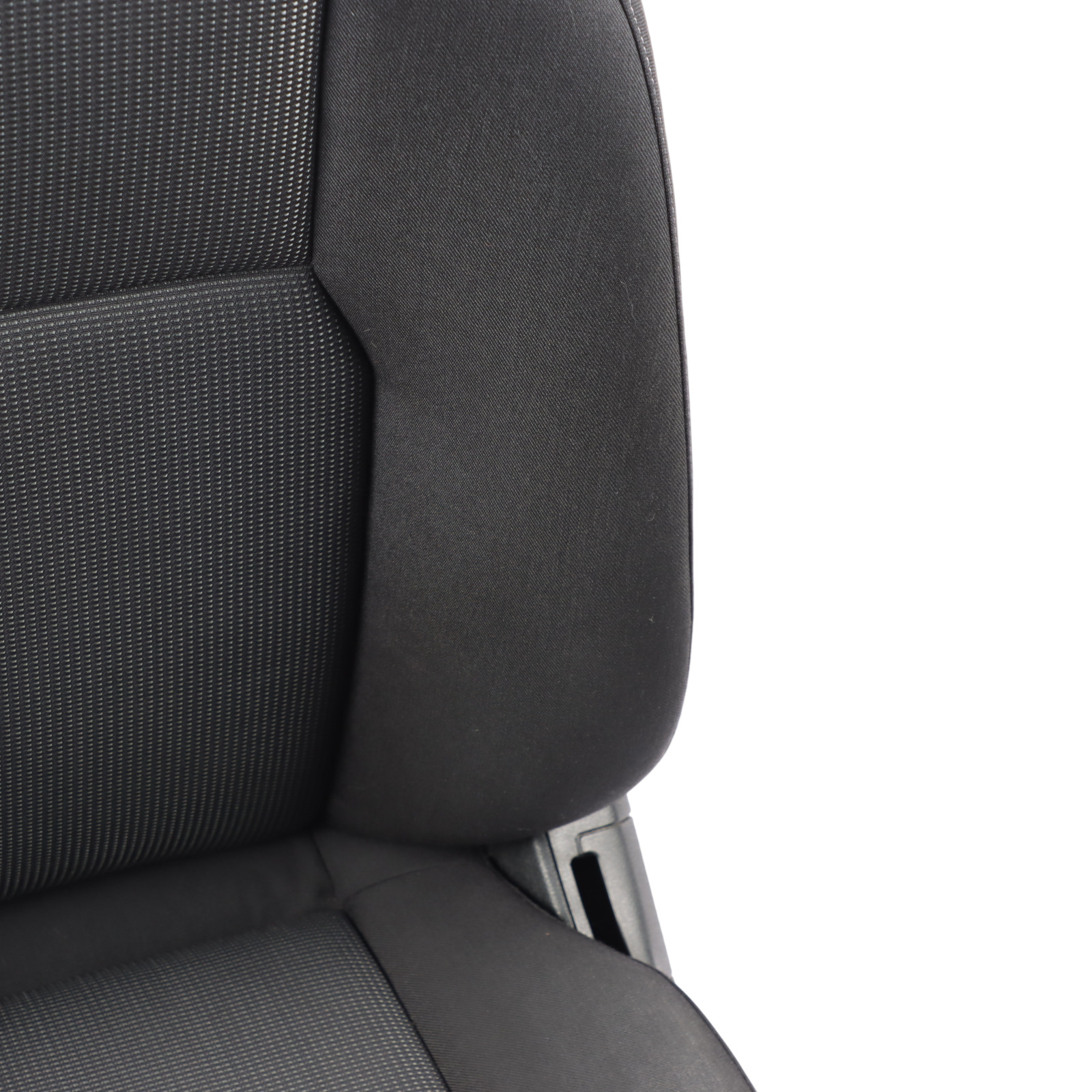 Front Seat Mercedes W204 Saloon Touring Fabric Aberdeen Cloth Black Left N/S