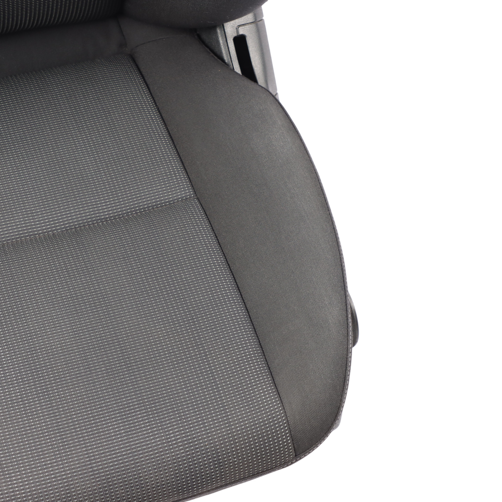 Front Seat Mercedes W204 Saloon Touring Fabric Aberdeen Cloth Black Left N/S