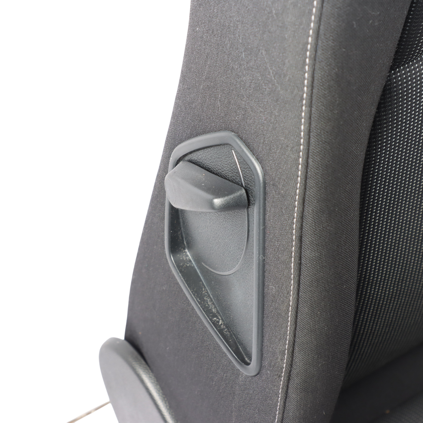 Front Seat Mercedes W204 Saloon Touring Fabric Aberdeen Cloth Black Left N/S