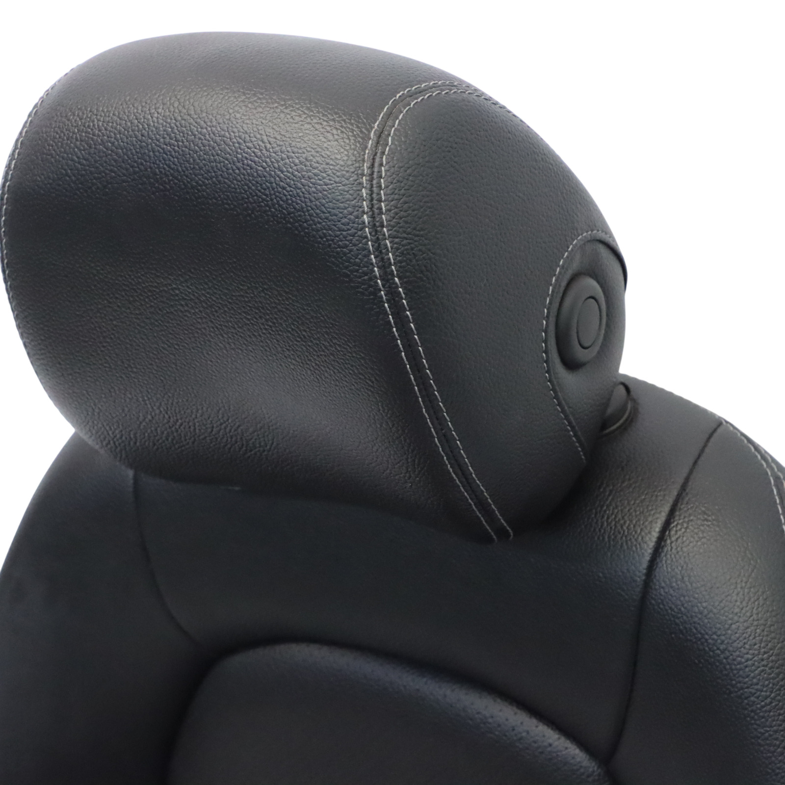 Imiation Leather Seat Mercedes W205 S205 Heated Front Right O/S Black Electric