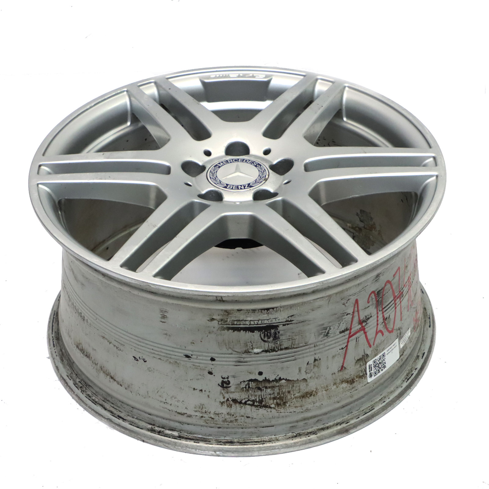 Mercedes W207 A207 Alloy Wheel Rim 18" 8.5J ET:49 6-Double Spoke A2074011402