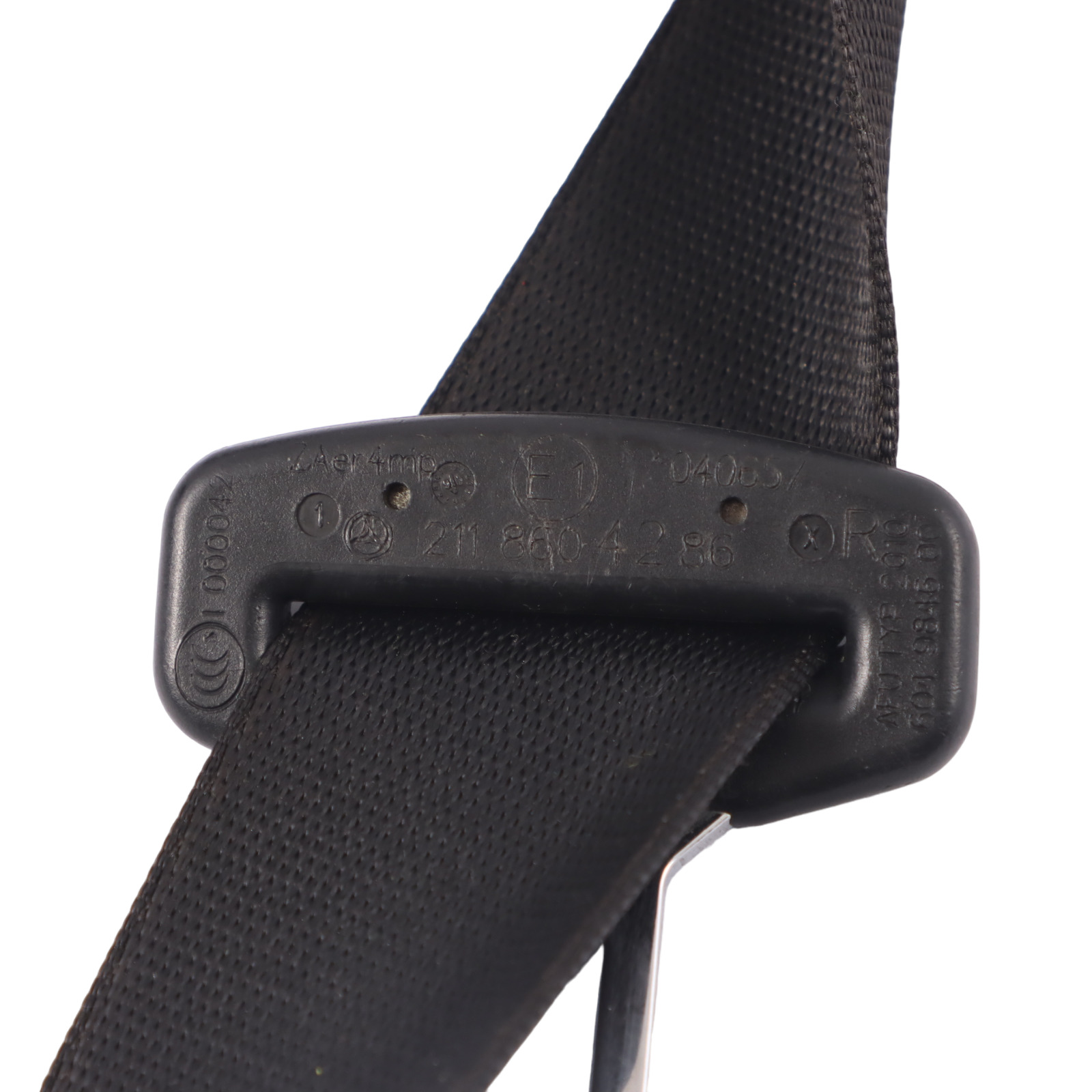 Mercedes W211 Seat Belt Front Right O/S Seatbelt Black A2118604286