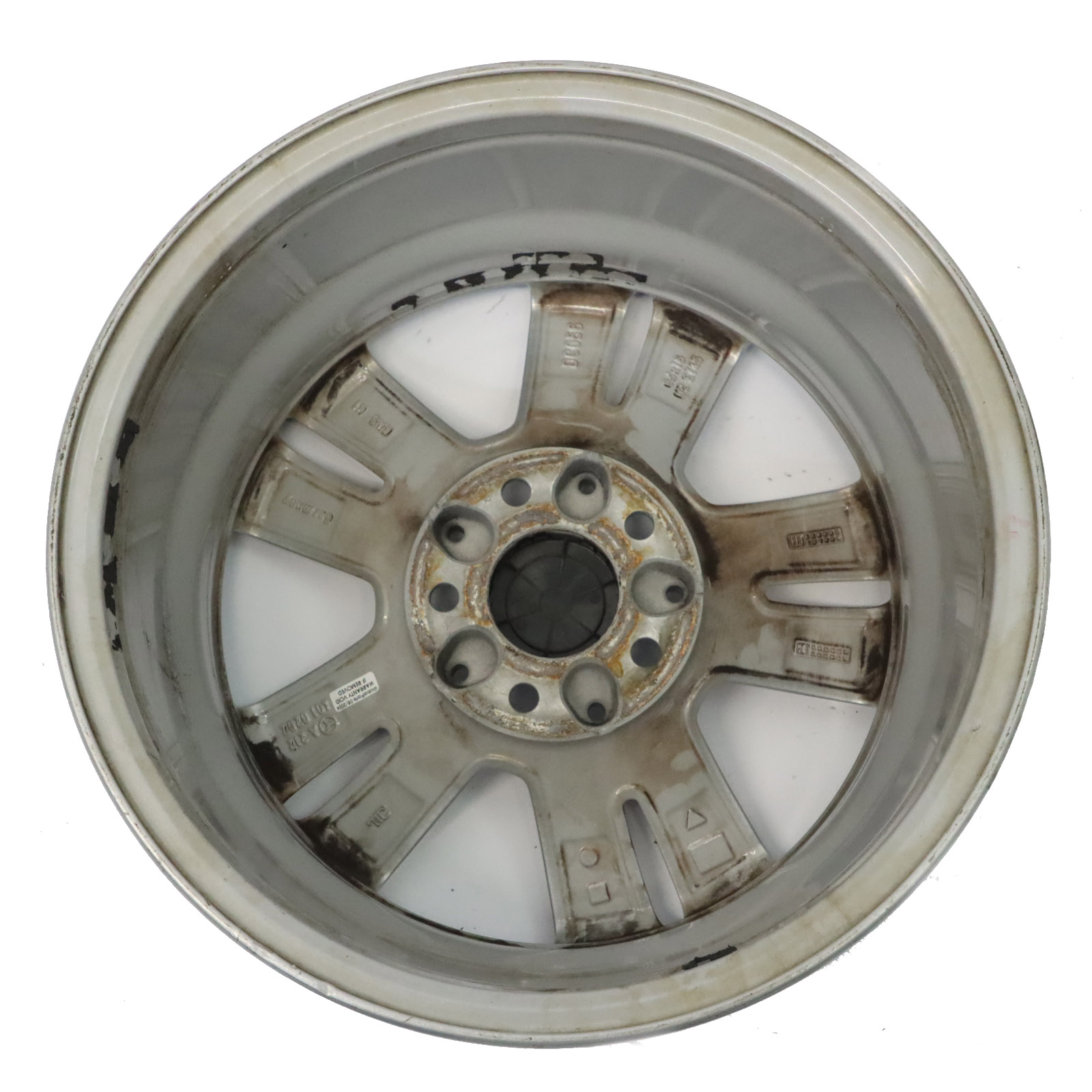 Mercedes W212 Silver Alloy Wheel Rim 5-Double Spoke 16" ET:46 8J A2124010202