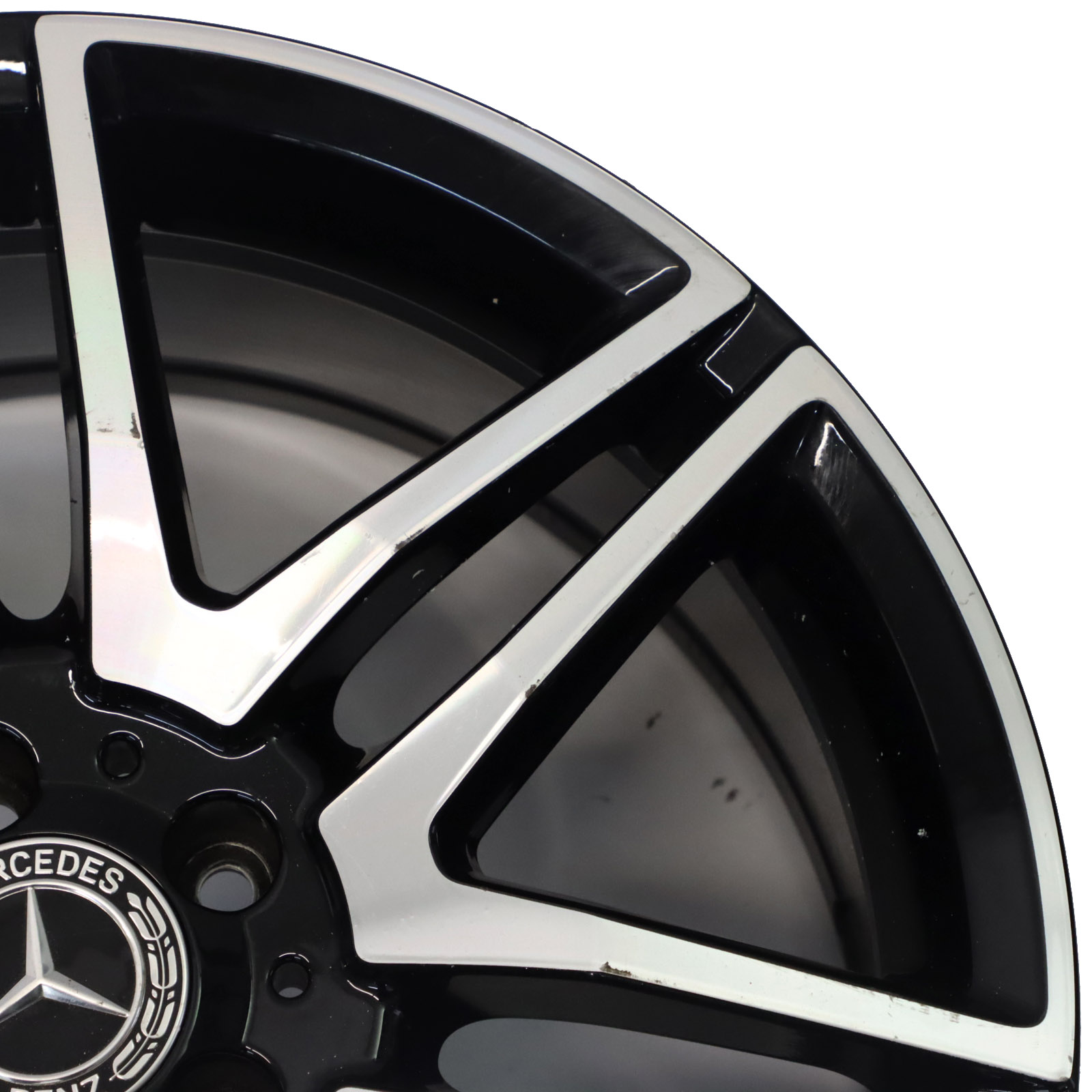 Mercedes C207 Alloy Wheel Rim 19" AMG 7 Double Spoked 8,5J ET:44 A2124011900