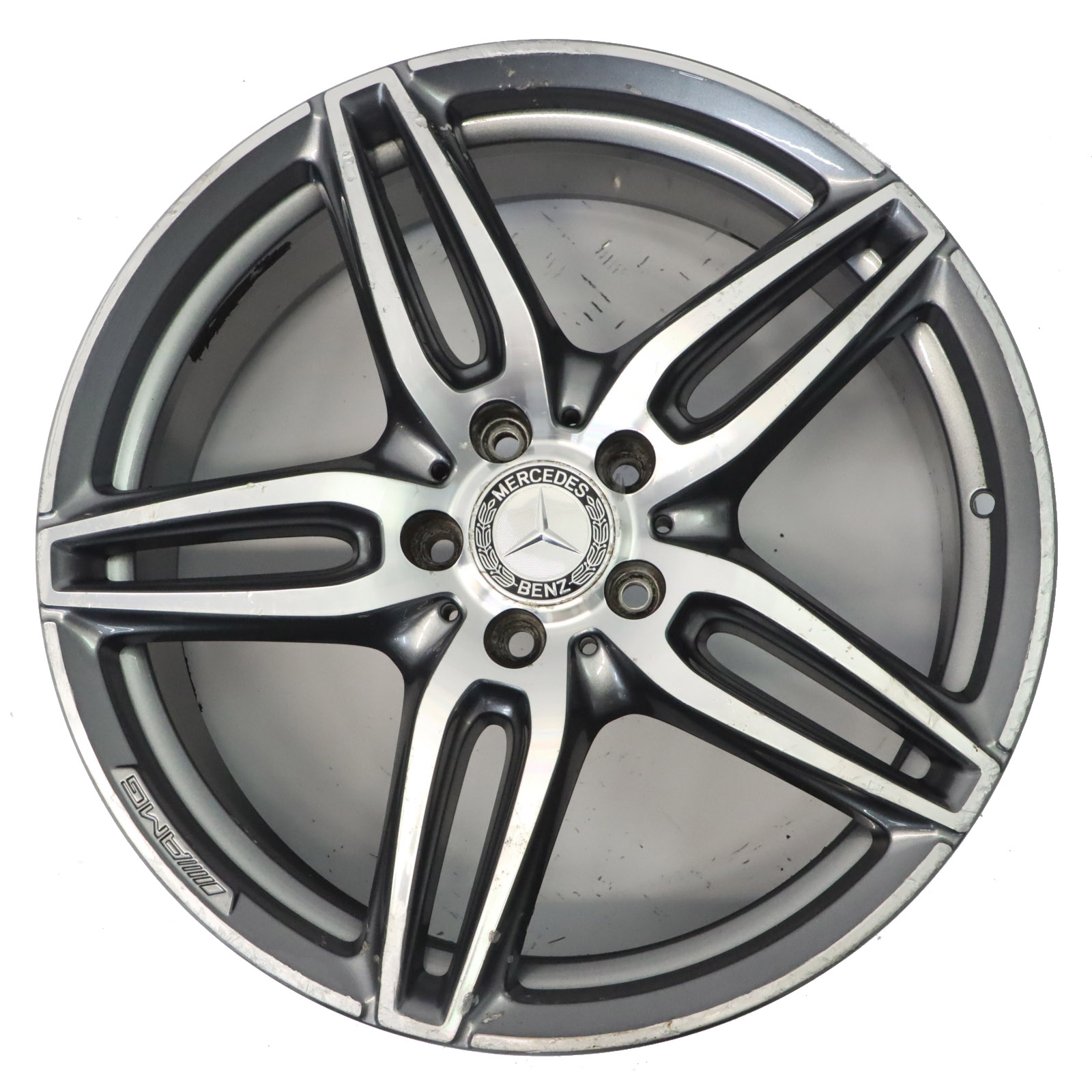 Mercedes W213 C238 Alloy Wheel Rim 5 Double Spoke 19" 8J ET:43 A2134012000