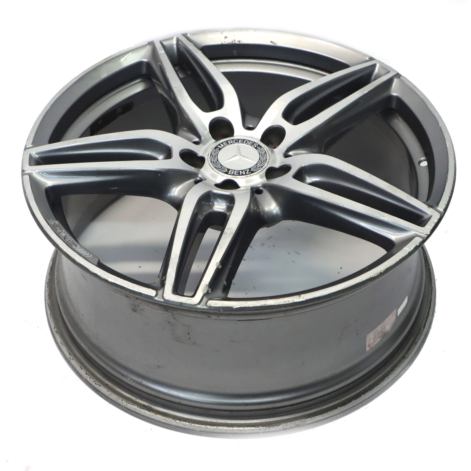 Mercedes W213 C238 Alloy Wheel Rim 5 Double Spoke 19" 8J ET:43 A2134012000