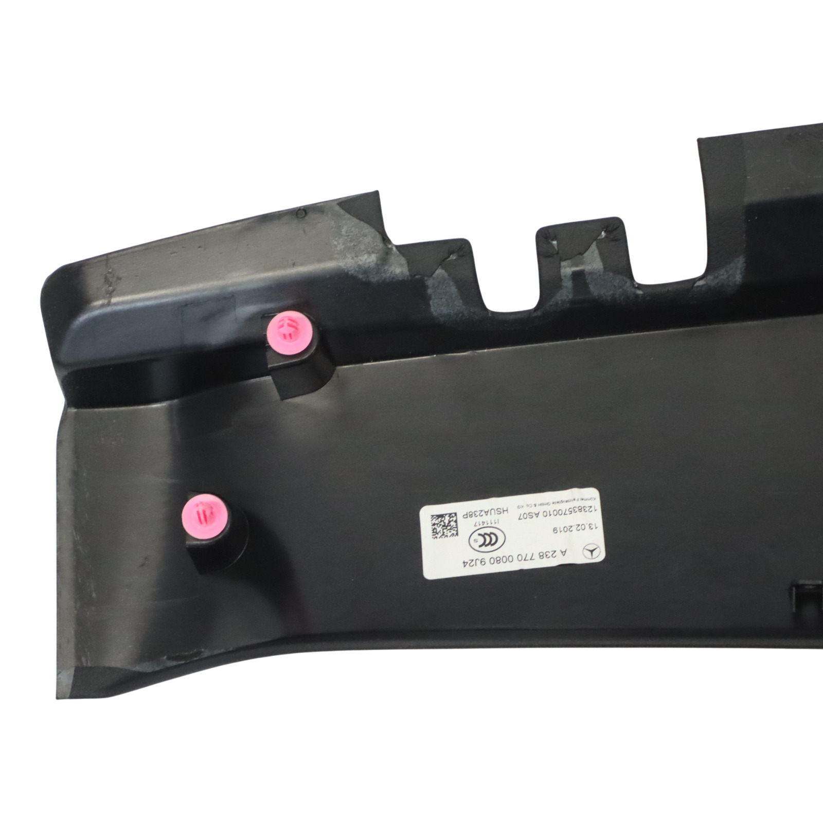 Mercedes A238 Convertible Folding Top Roof Header Bow Rail Cover A2387700080