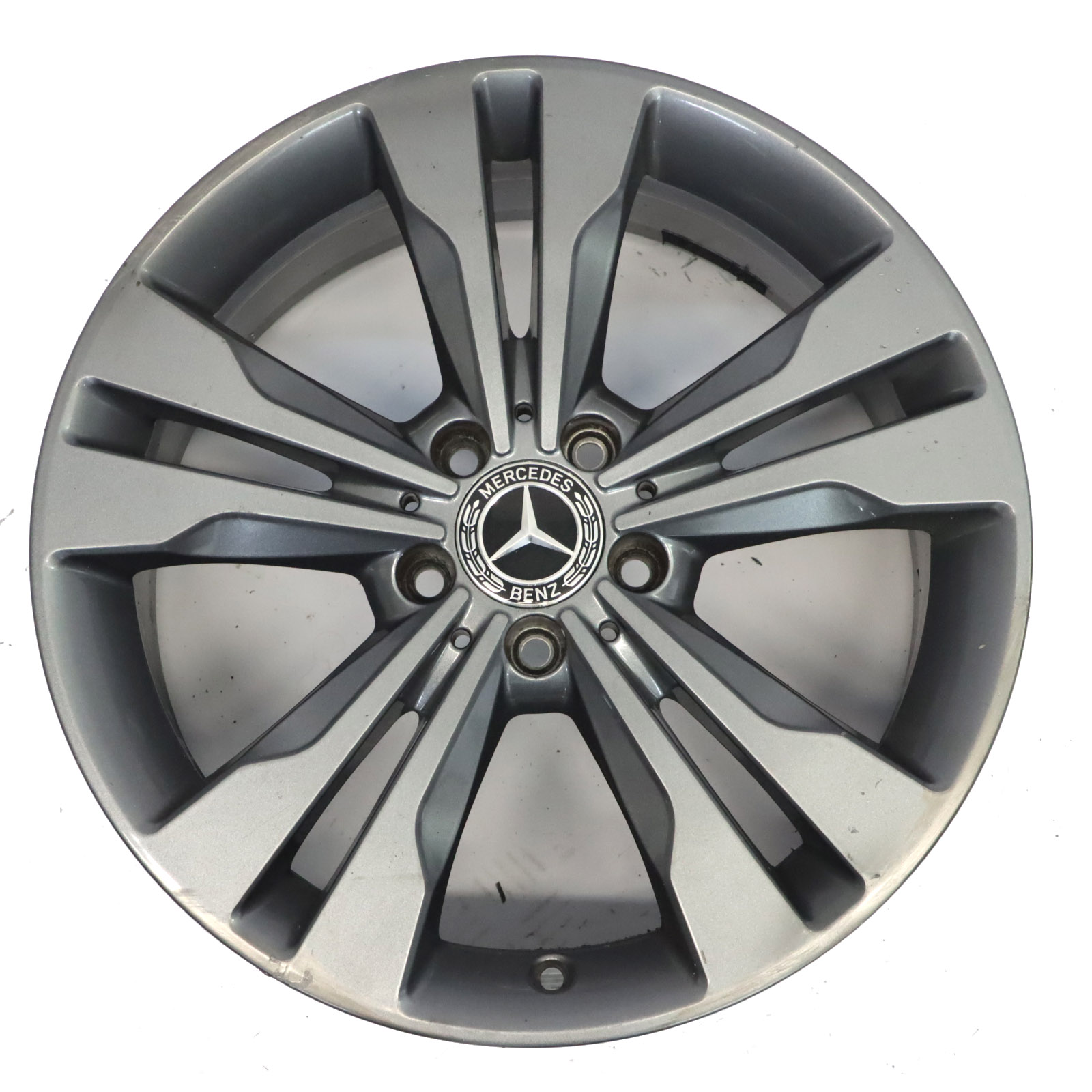 Mercedes C117 Wheel Alloy Rim 18" 7,5J ET:52 5-Double Spoke A2464010400