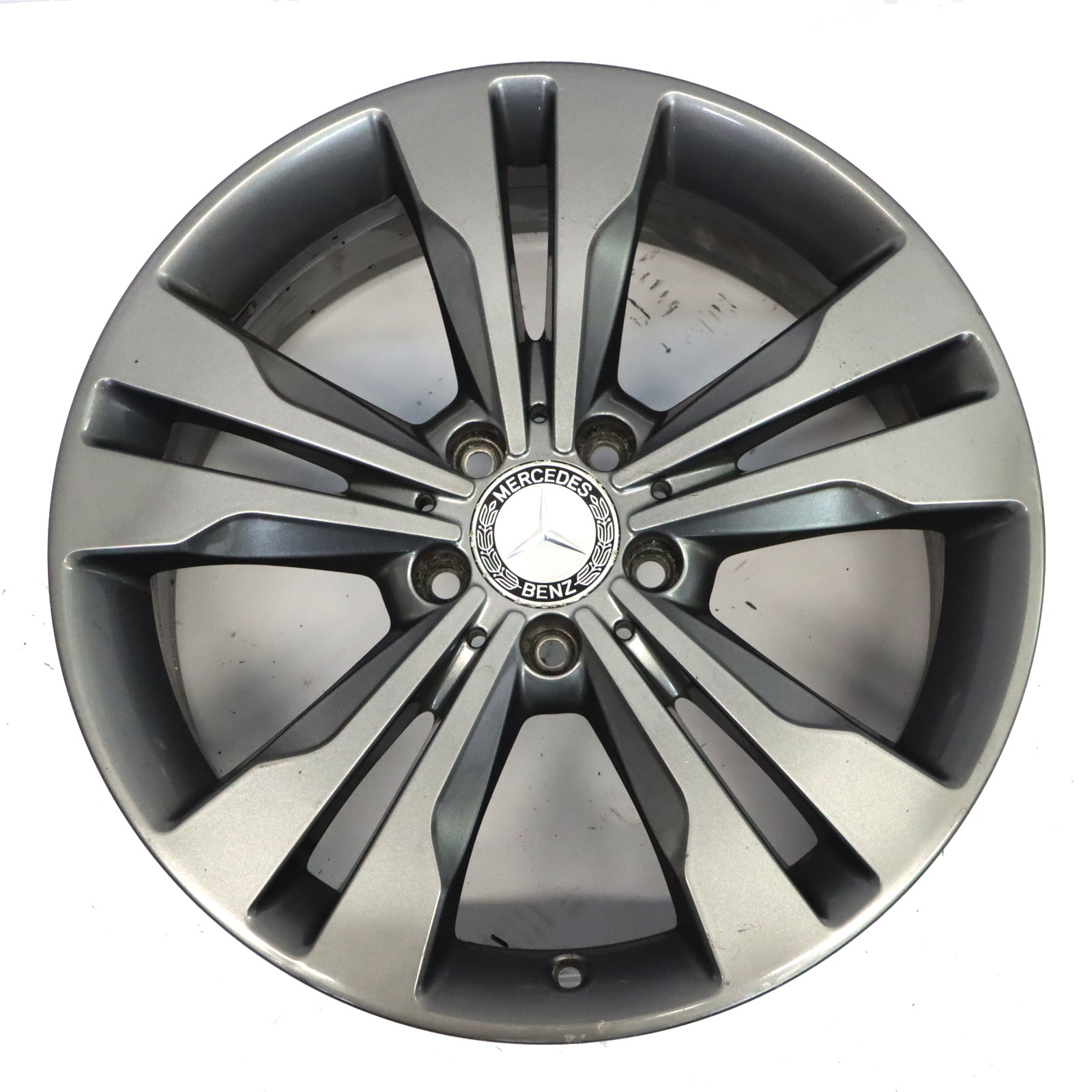 Mercedes C117 Wheel Alloy Rim 18" 7,5J ET:52 5-Double Spoke A2464010400