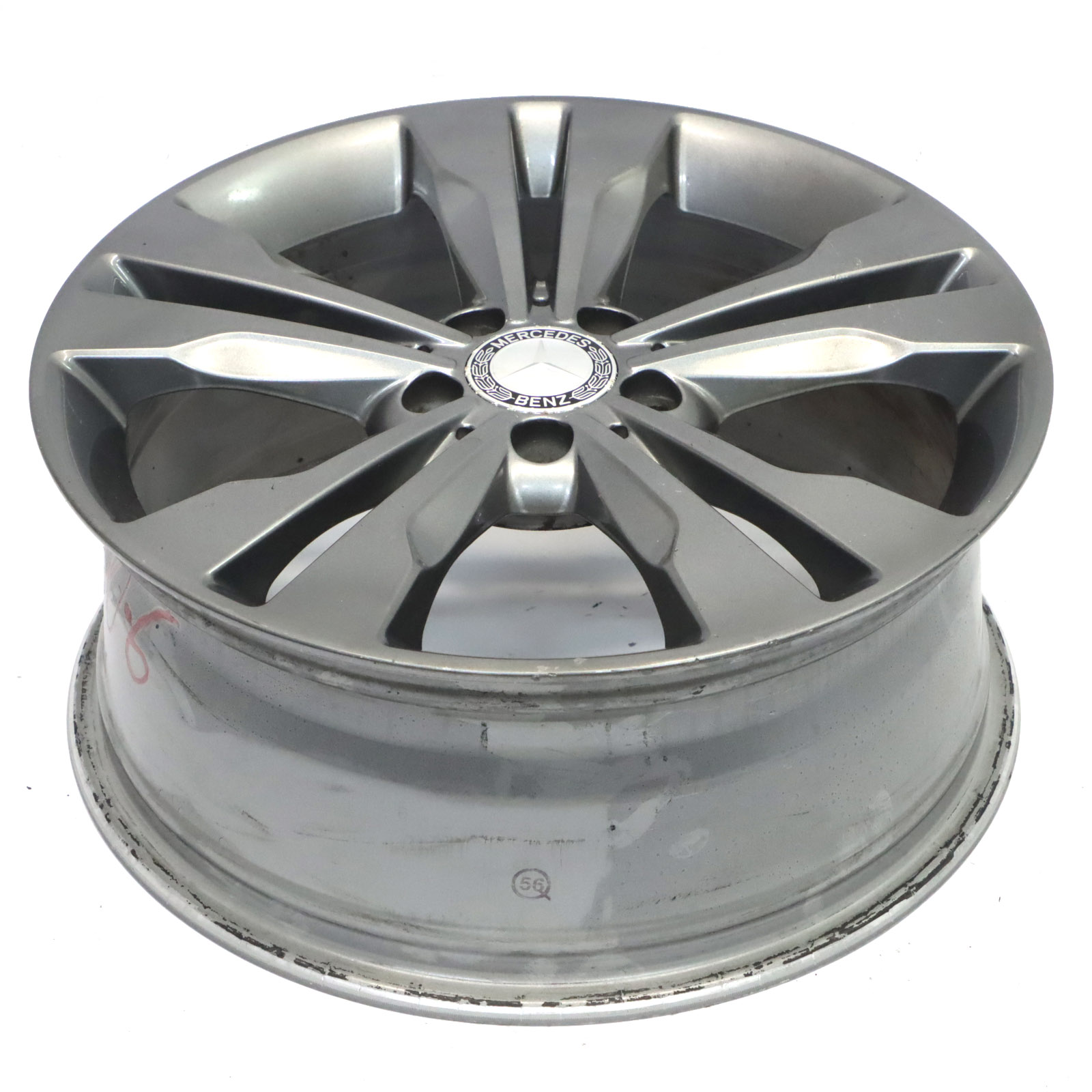 Mercedes C117 Wheel Alloy Rim 18" 7,5J ET:52 5-Double Spoke A2464010400