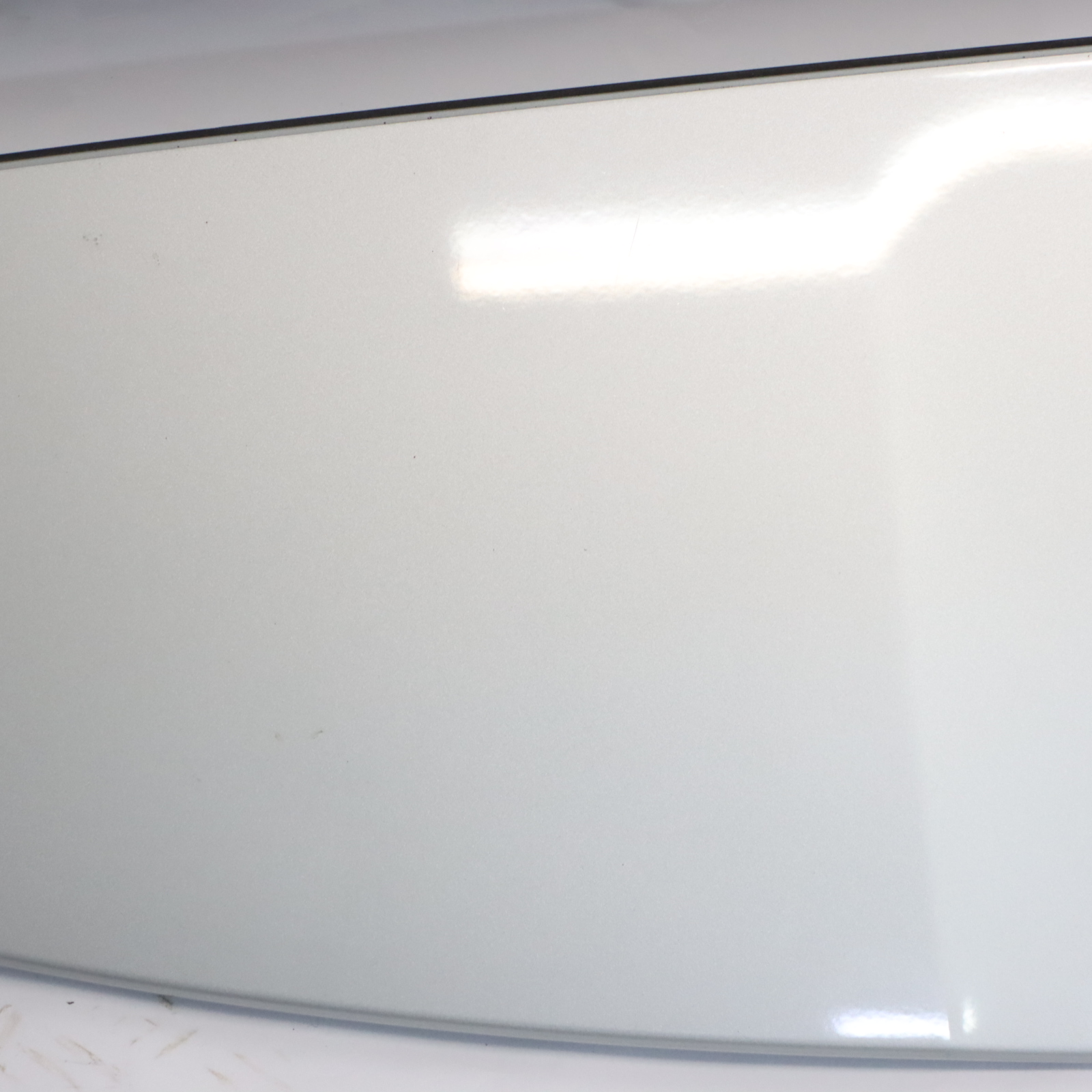 Mercedes W246 Trunk Lid Tailgate Panel Spoiler Polar Silver Metallic - 761