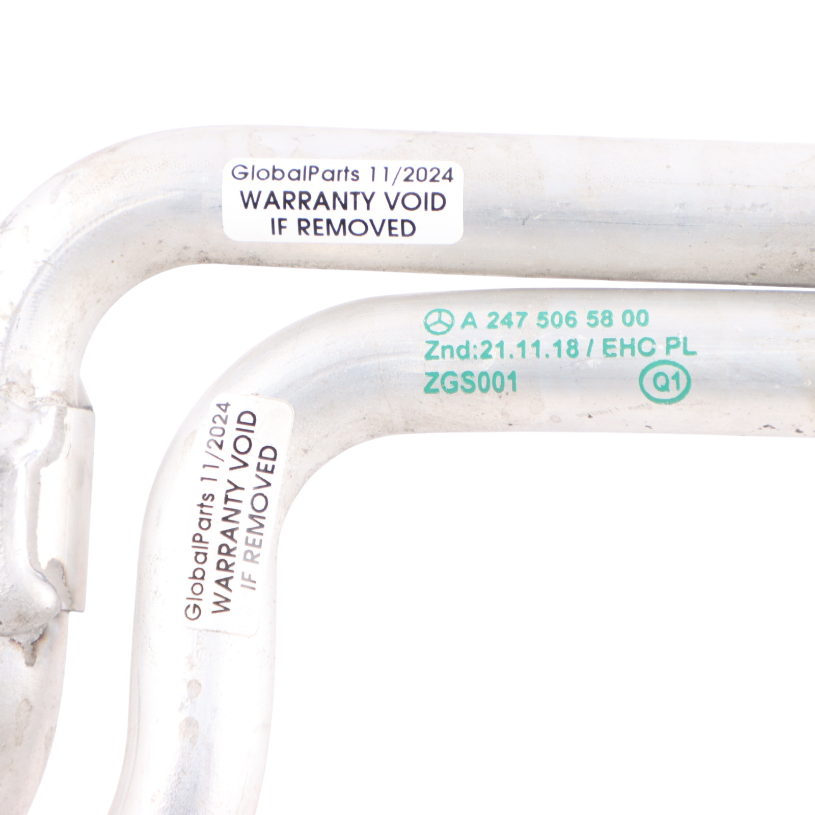 Mercedes V177 Heating Element Pipe Hose Line Tube A2475065800