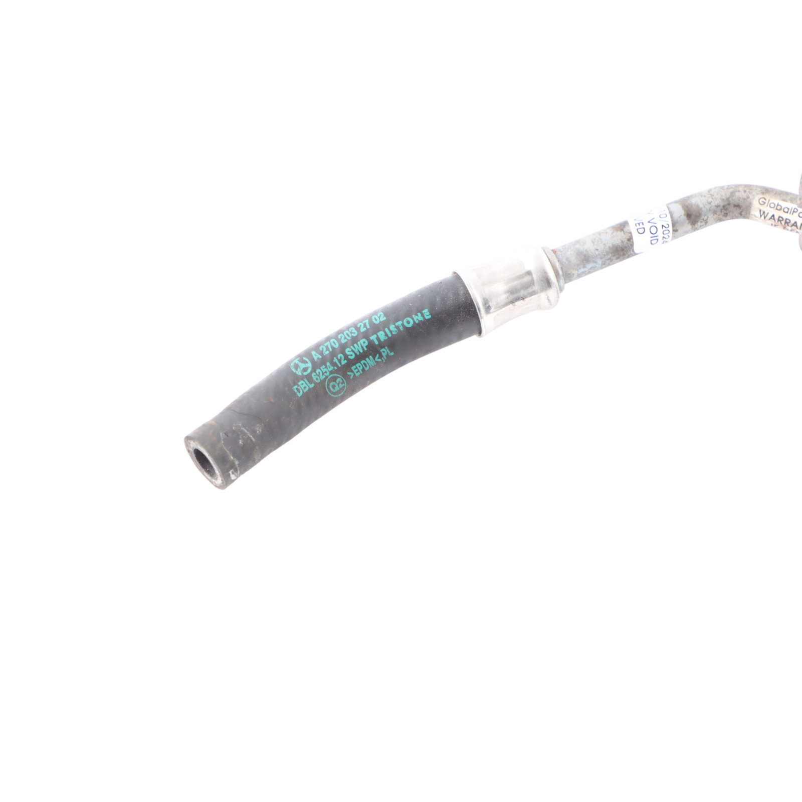 Mercedes W176 M270 Coolant Hose Turbocharger Cooling Pipe Line A2702032702