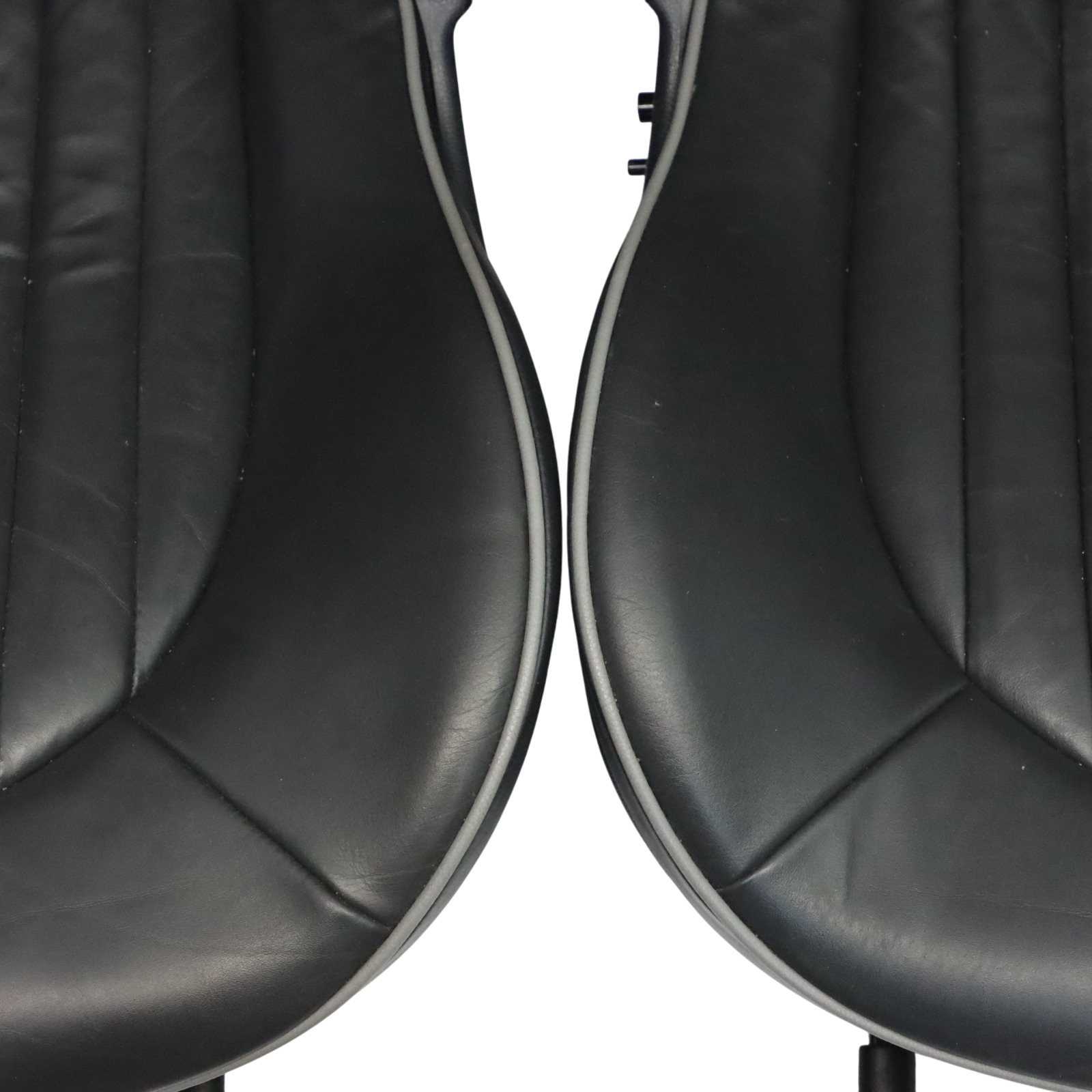 Leather Seats Mini R50 English Park Lane Panther Black Front Rear Seat