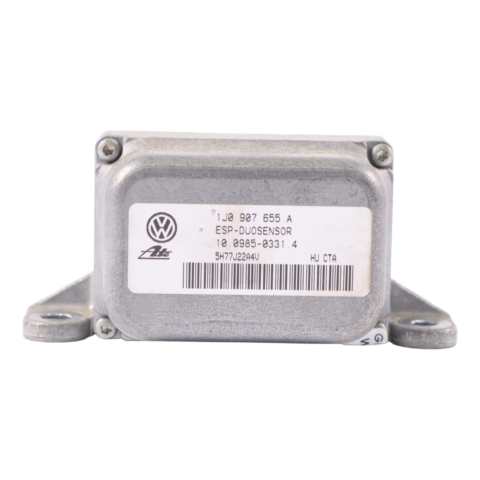 Volkswagen New Beetle Yaw Sensor Rate Acceletarion Control Module 1J2907637G