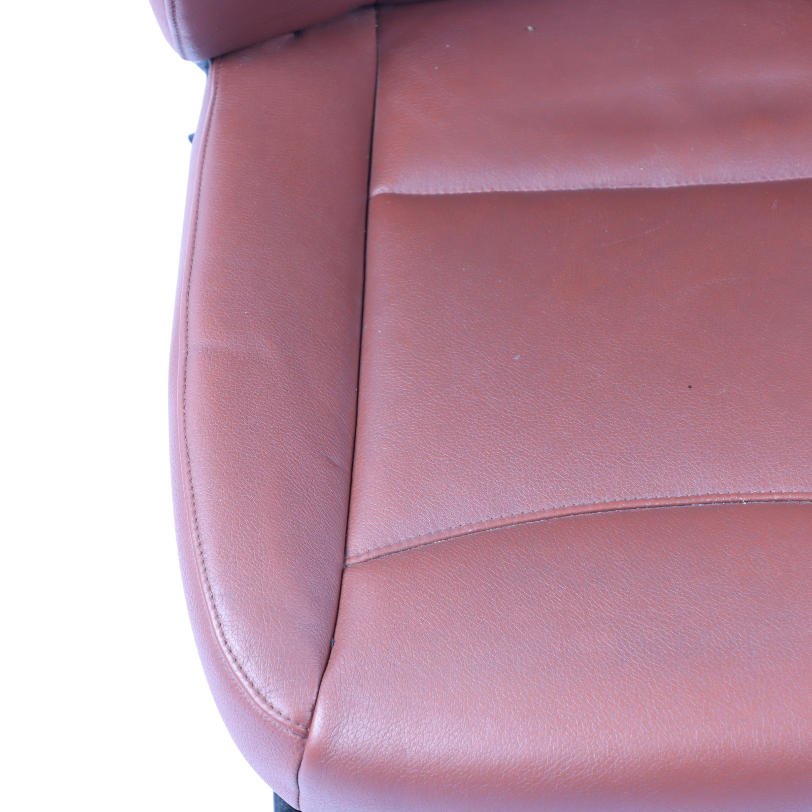 BMW X1 E84 Front Seat Left N/S Memory Electric Leather Nevada Red Brown