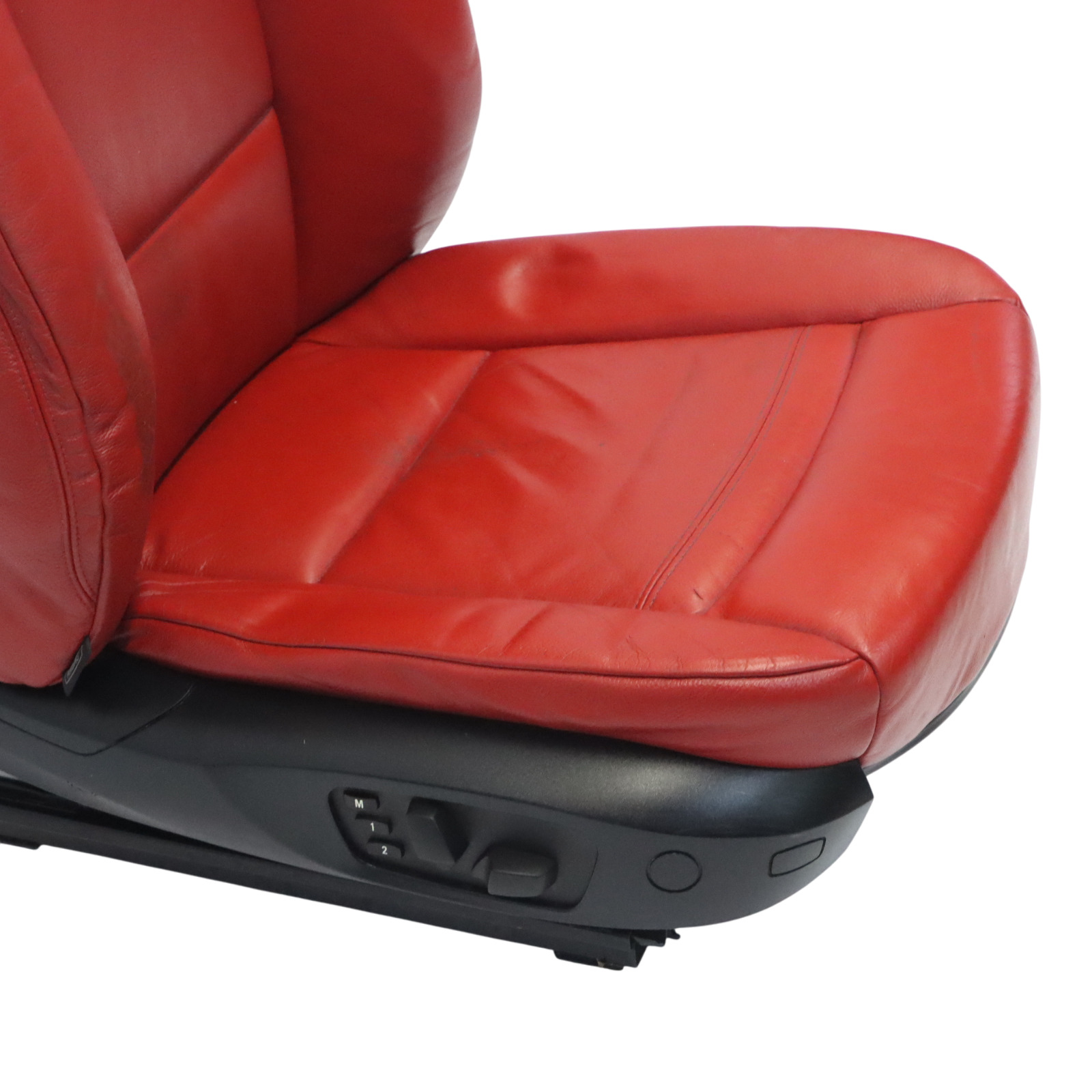 BMW E92 Front Seat Right O/S Interior Leather Dakota Korall Red Memory