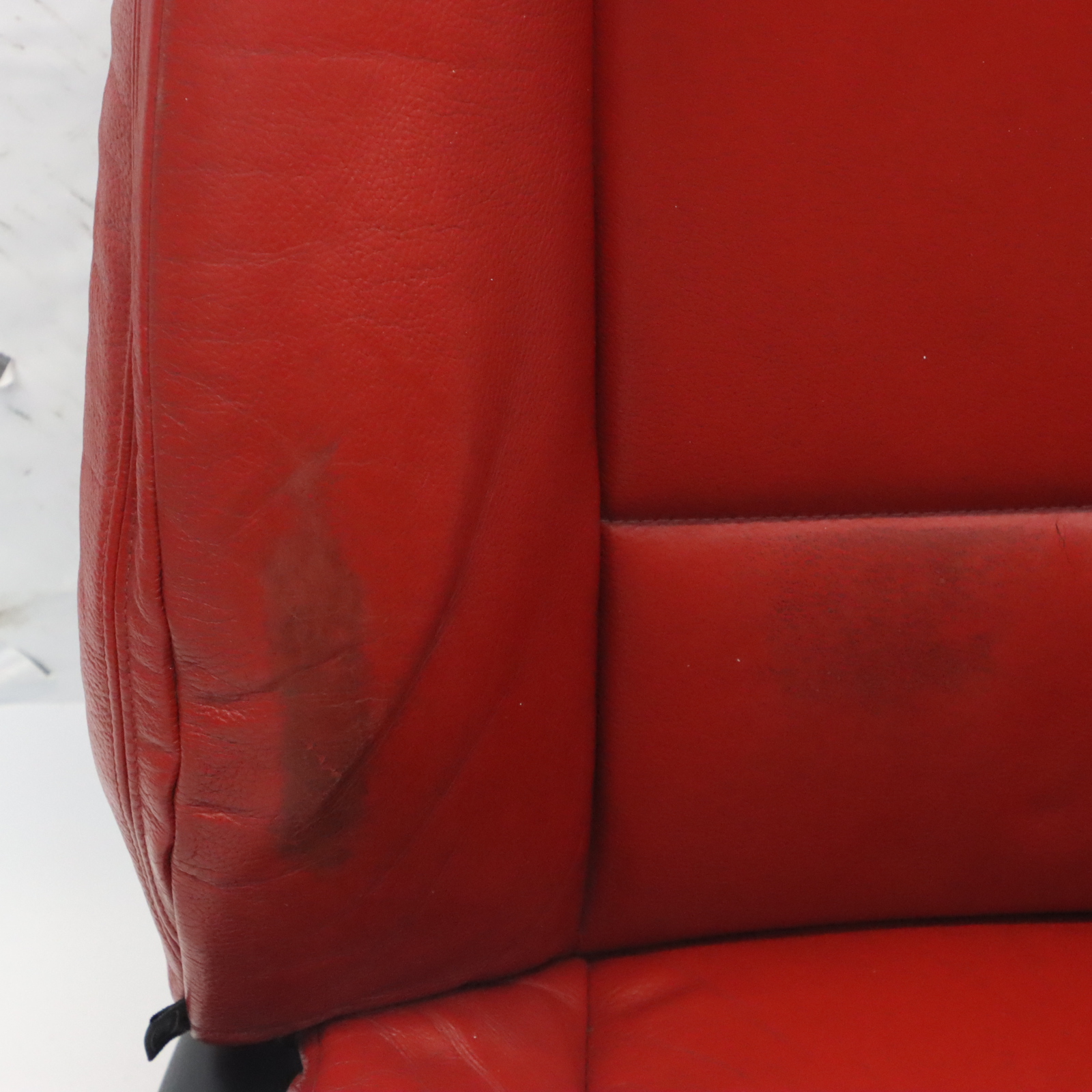 BMW E92 Front Seat Right O/S Interior Leather Dakota Korall Red Memory