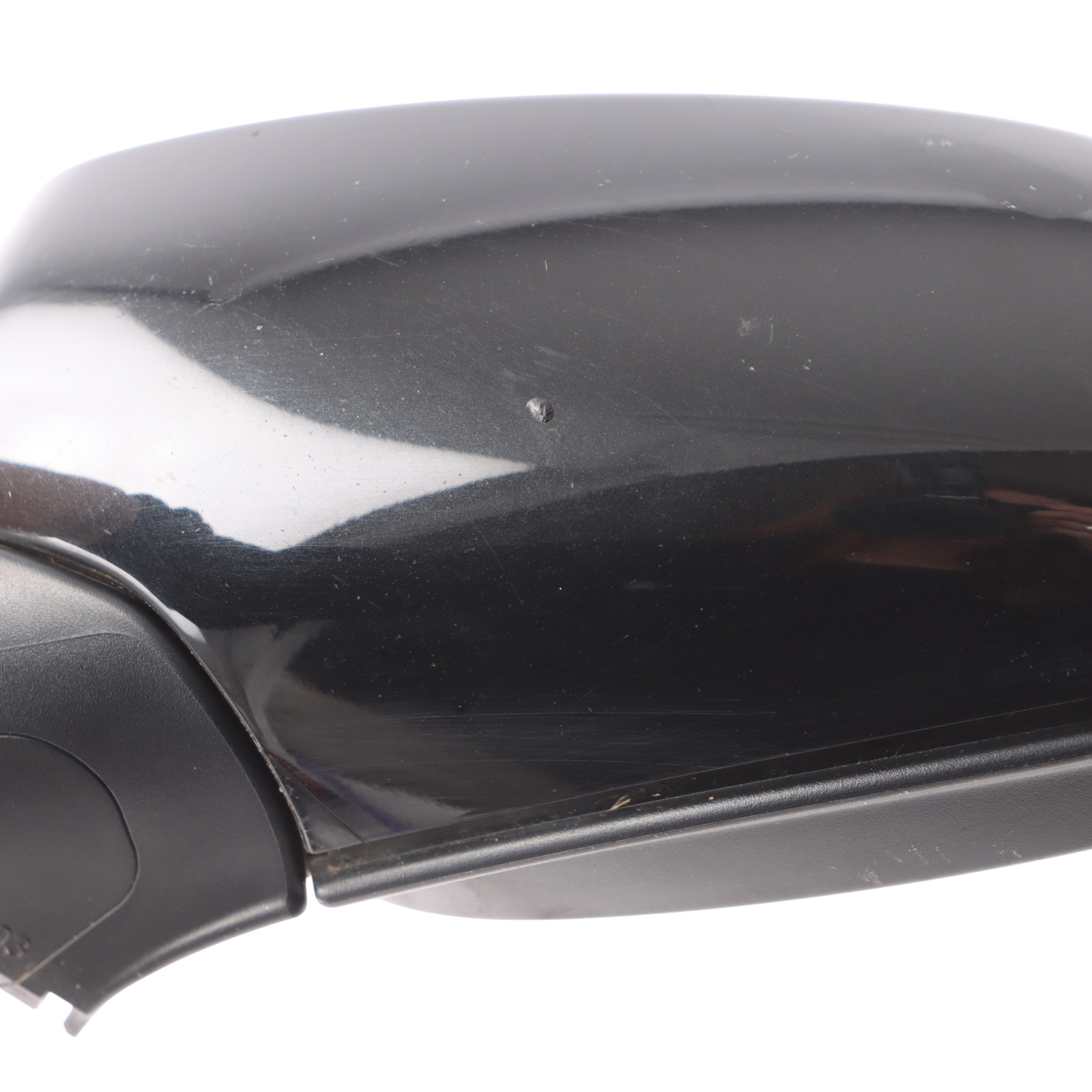 Wing Mirror BMW E81 E82 E88 High Gloss Left Door N/S Black Sapphire Metallic 475