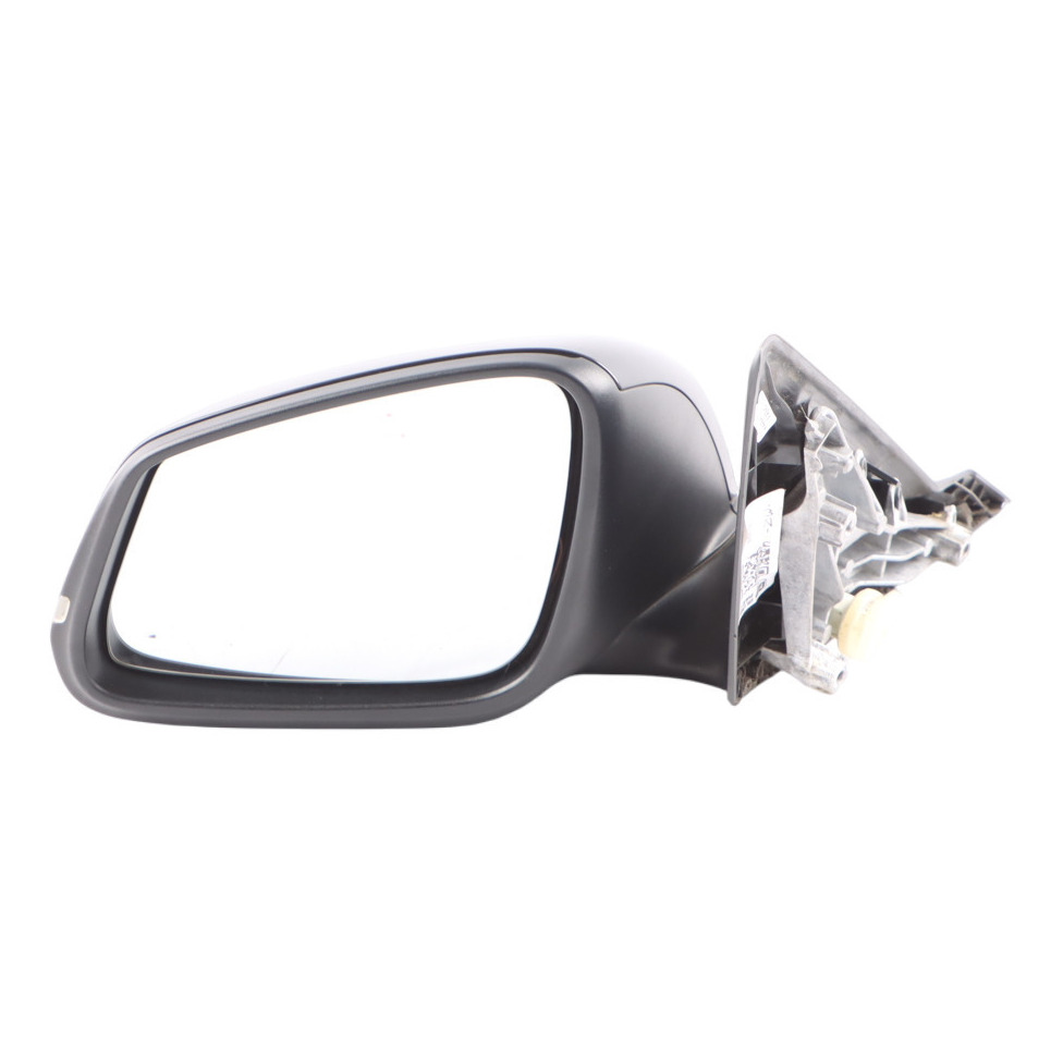 £BMW 1 Series F20 F20N LCI Heated Left Wing Mirror N/S Black Sapphire 475