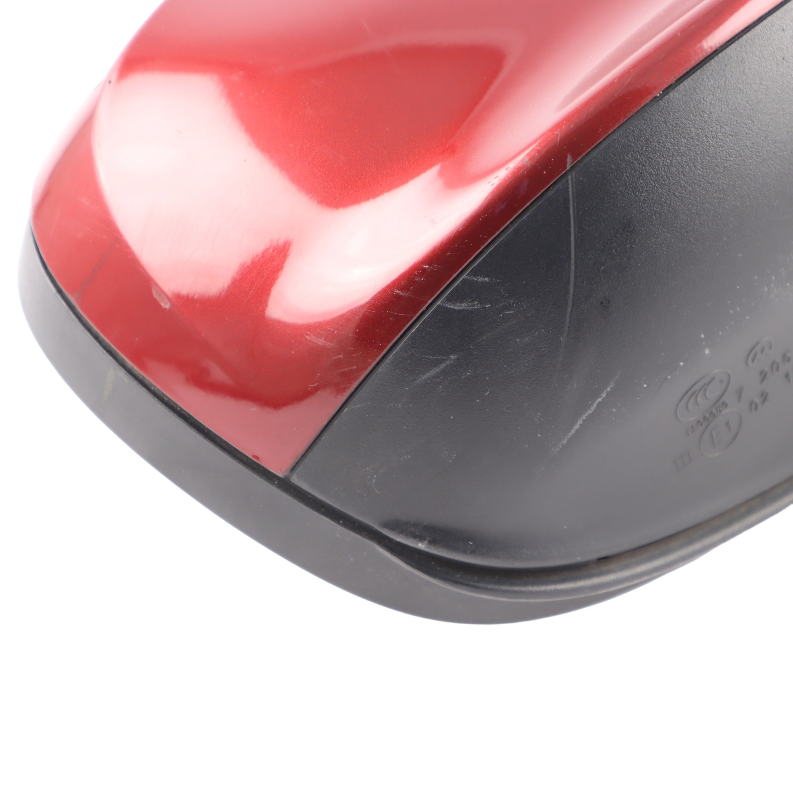 BMW X3 F25 Wing Mirror Heated 5 Pin Right Door O/S Vermillion Red Metallic - A82