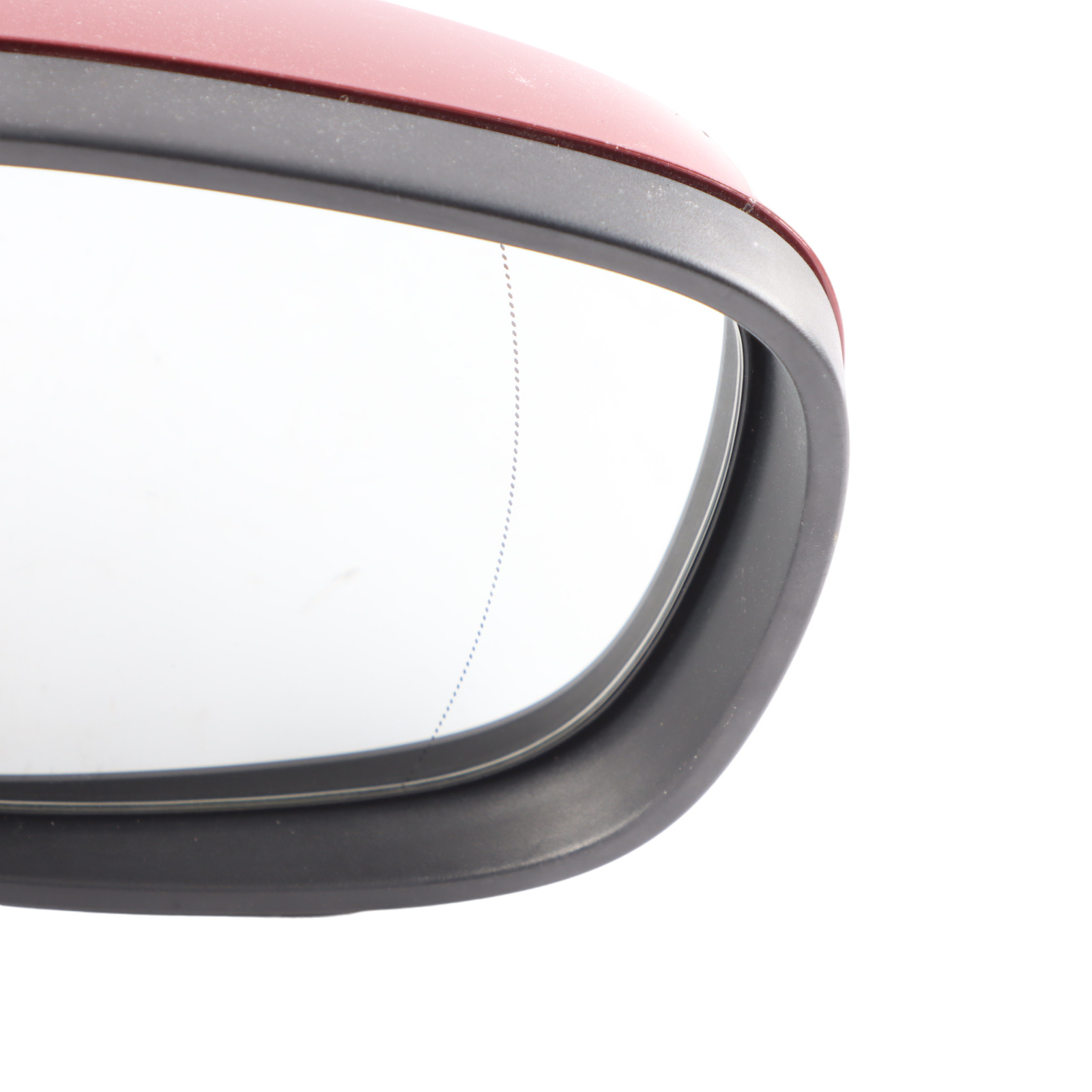 BMW X3 F25 Wing Mirror Heated 5 Pin Right Door O/S Vermillion Red Metallic - A82