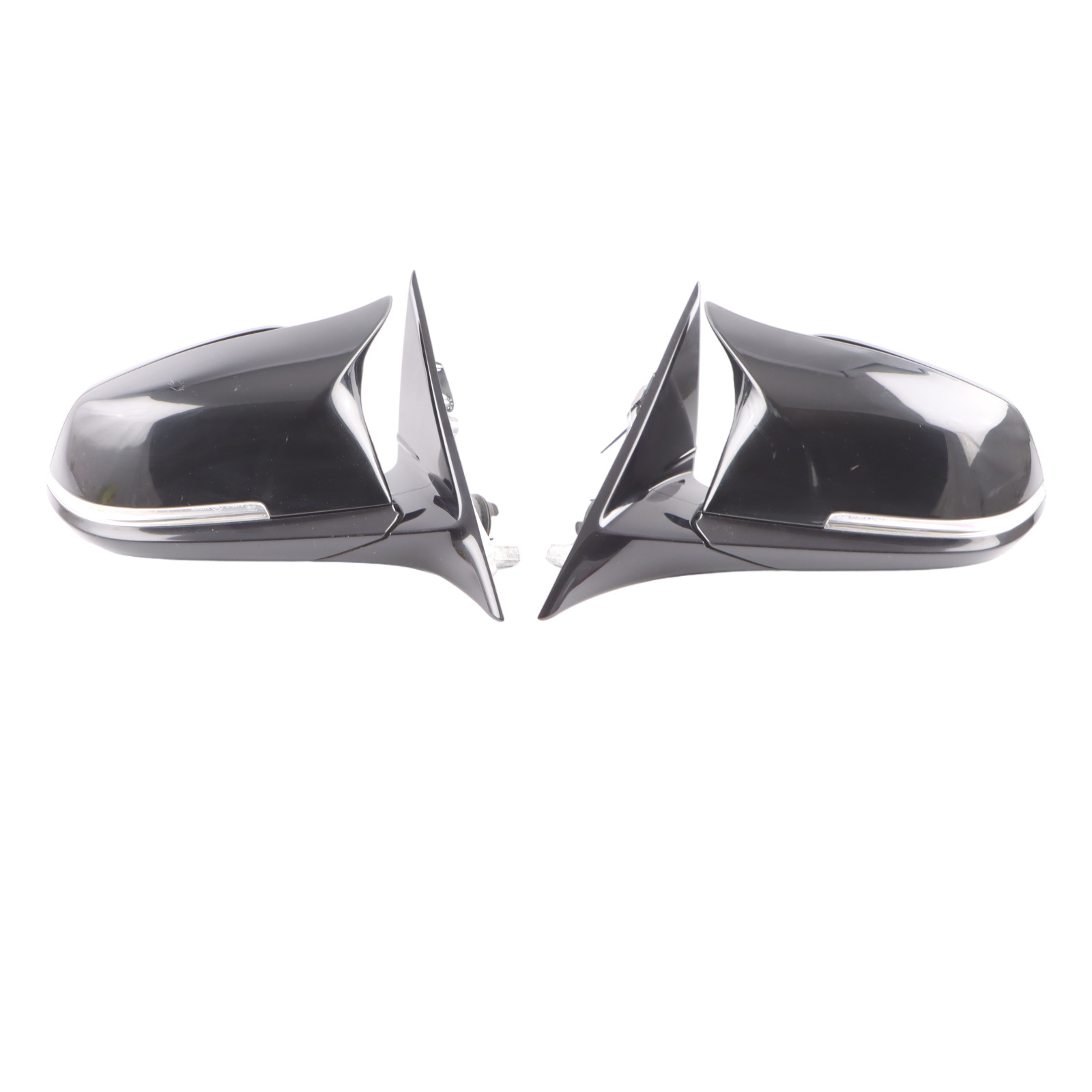 Wing Mirror BMW F30 F31 High Gloss Heated Door Left Right N/O/S 6  Pins Black