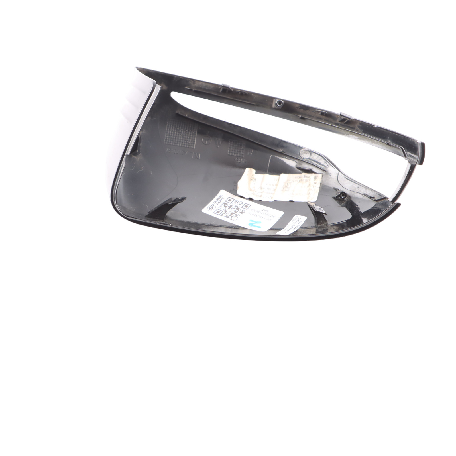 Mirror Shell Mercedes W205 Wing Mirror Cap Cover Left N/S Obsidian Black - 197