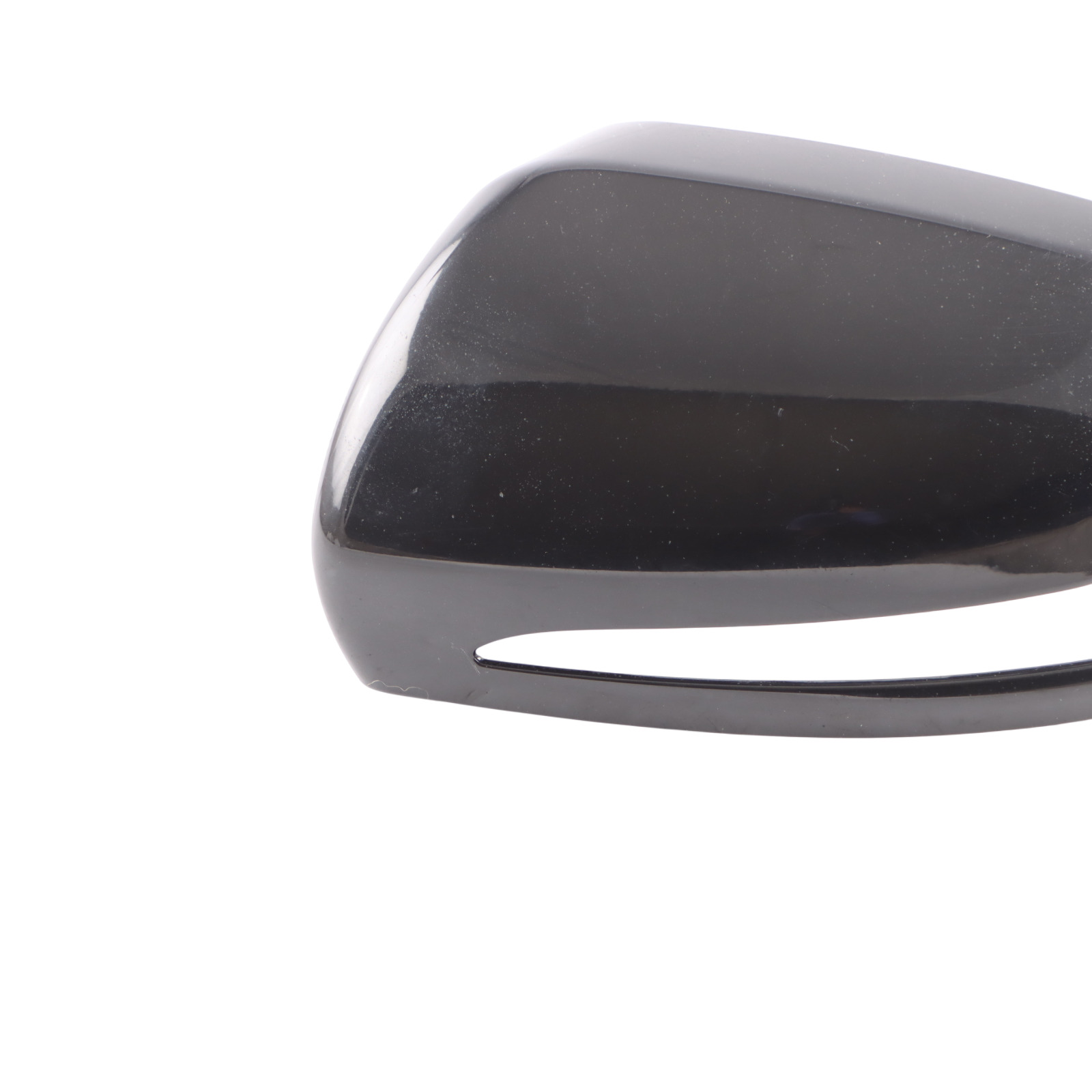 Mirror Shell Mercedes W205 Wing Mirror Cap Cover Left N/S Obsidian Black - 197