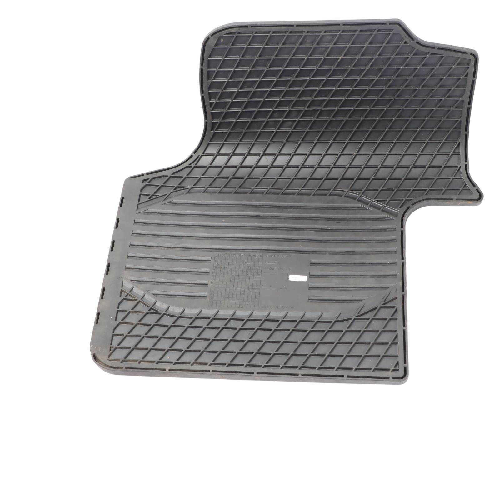 Mercedes W907 Rubber Floor Mat Set Interior Front Left Right N/O/S A9076805001