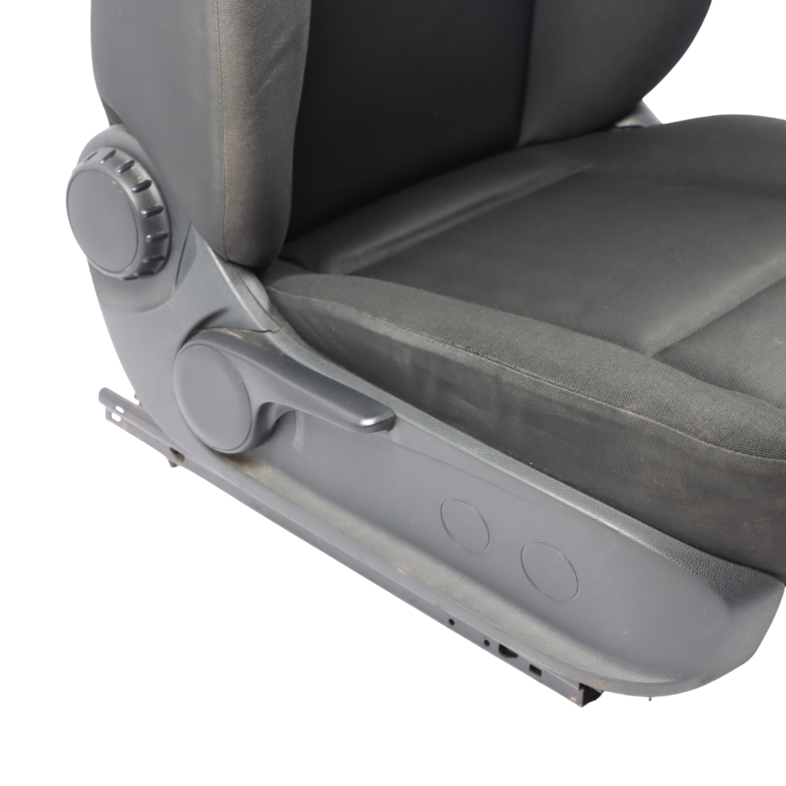 Front Seat Mercedes W910 Sprinter Single Right O/S Cloth Black Maturin Fabric