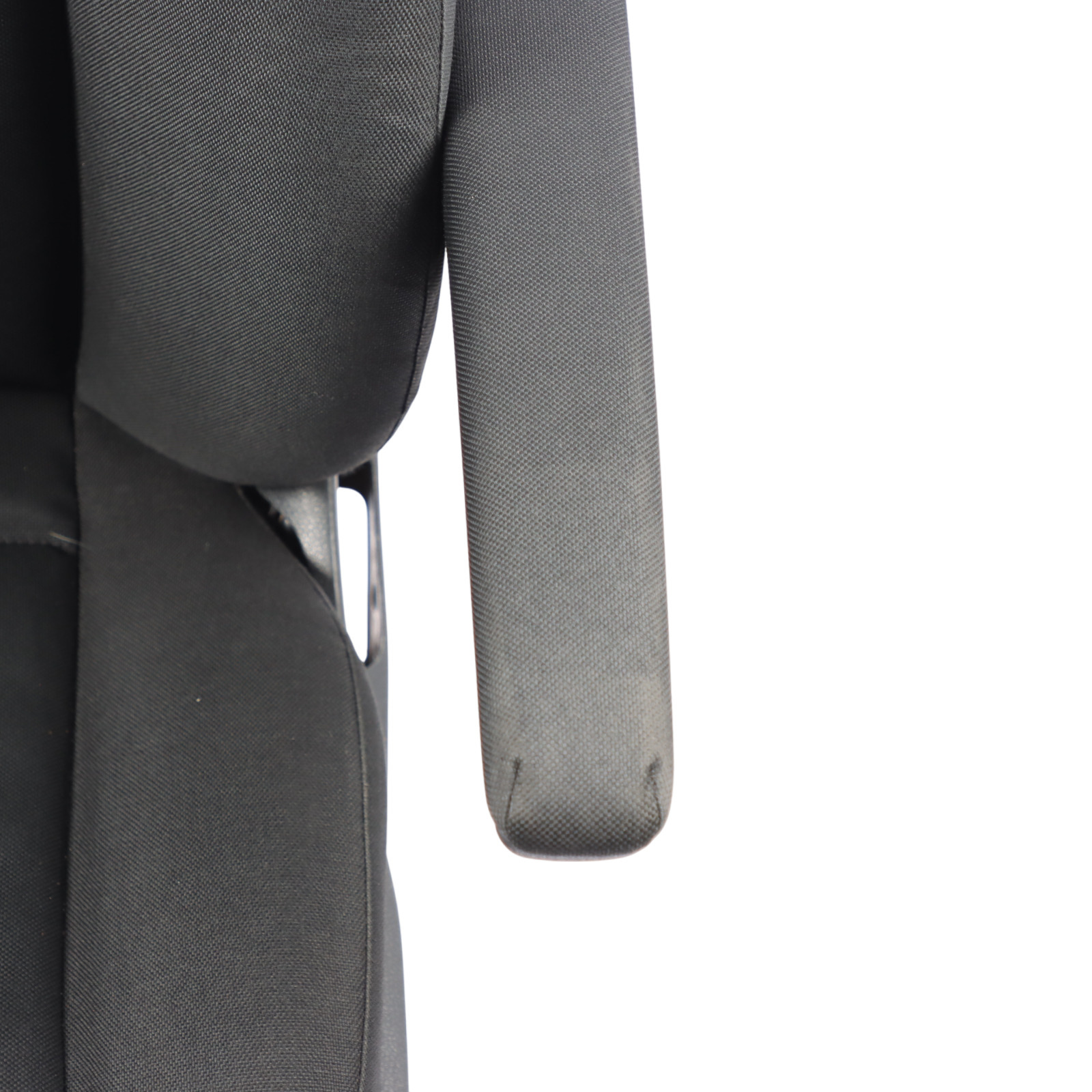 Front Seat Mercedes W910 Sprinter Single Right O/S Cloth Black Maturin Fabric