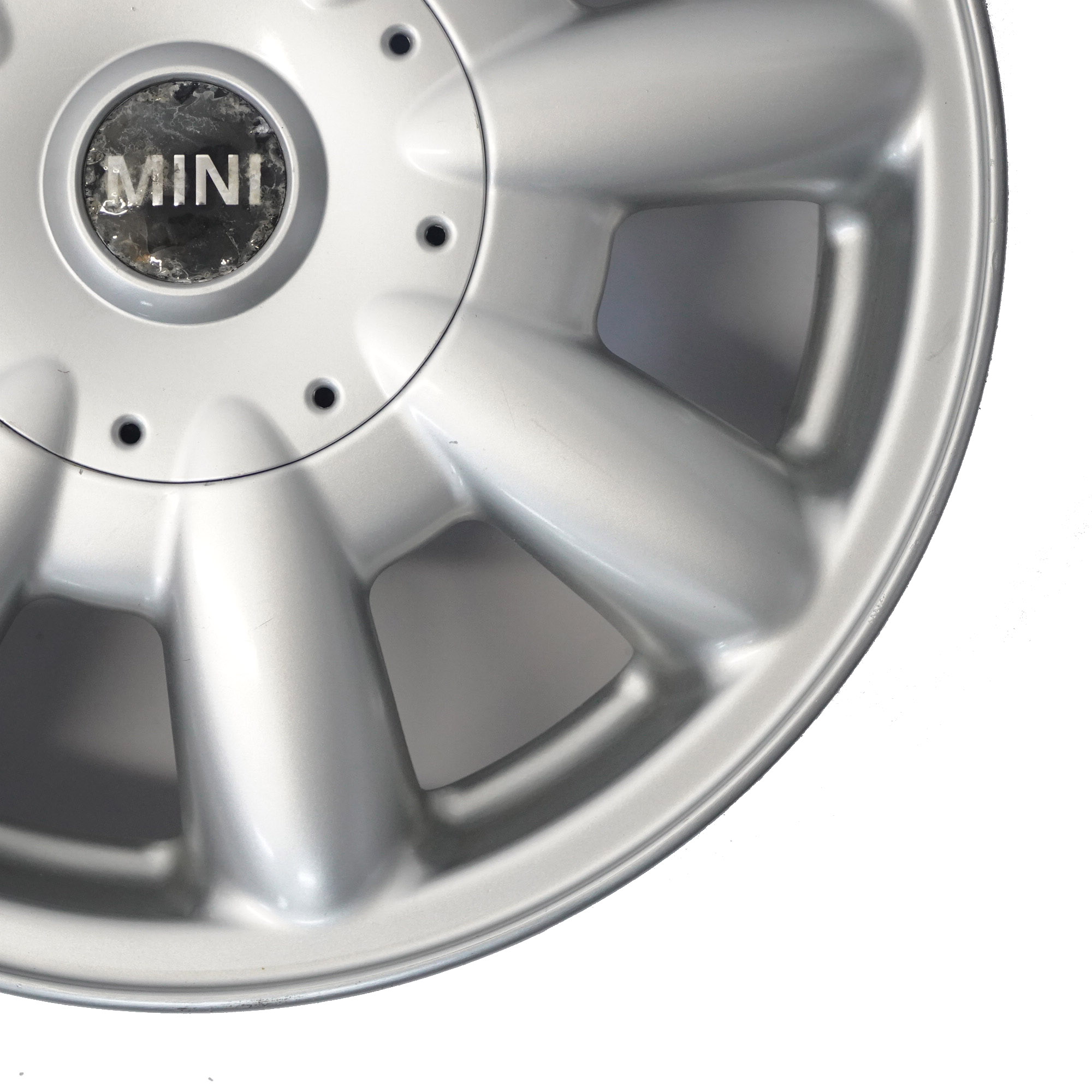 Mini Cooper One R50 R52 Silver Wheel Alloy Rim 15" 5,5J ET:45 8-Spoke 82