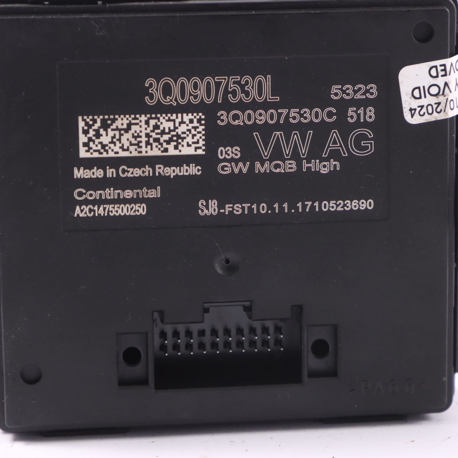 VW Volkswagen Golf SV Gateway Control Unit Module ECU GW MQB High 3Q0907530L